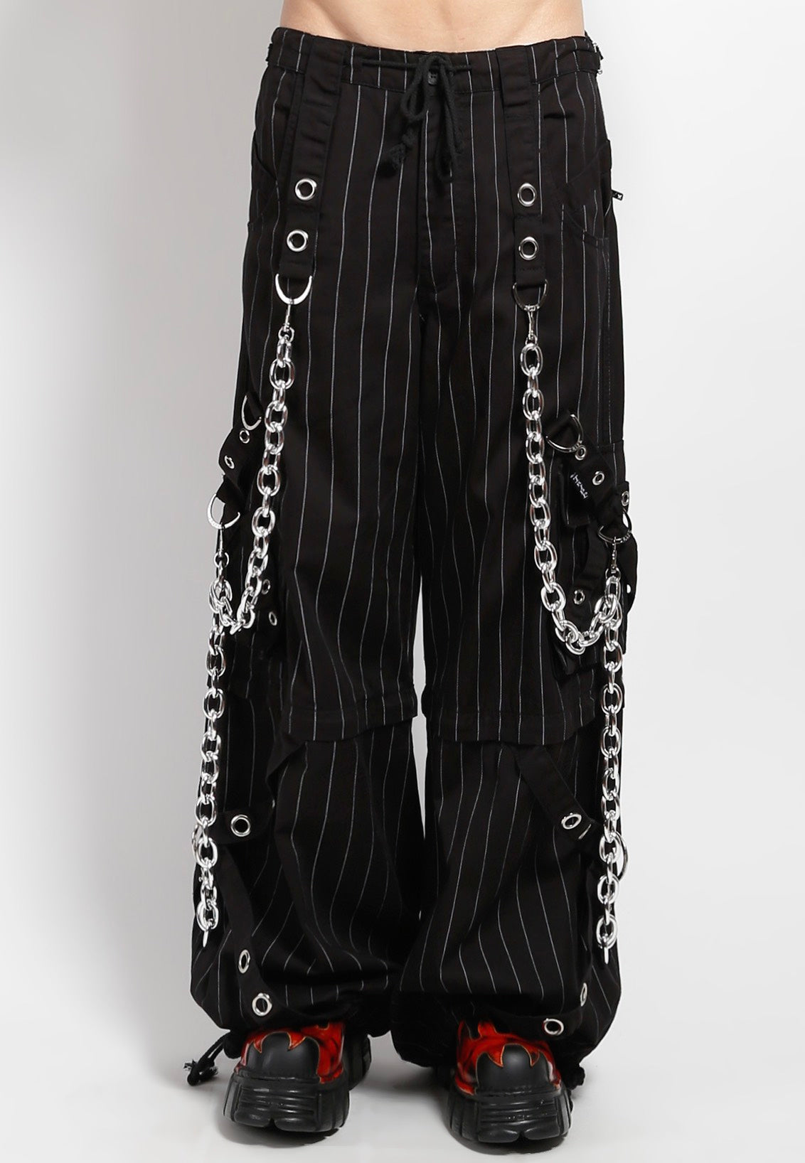 Tripp NYC - Power Chain Black/White Stripe - Pants | Men-Image