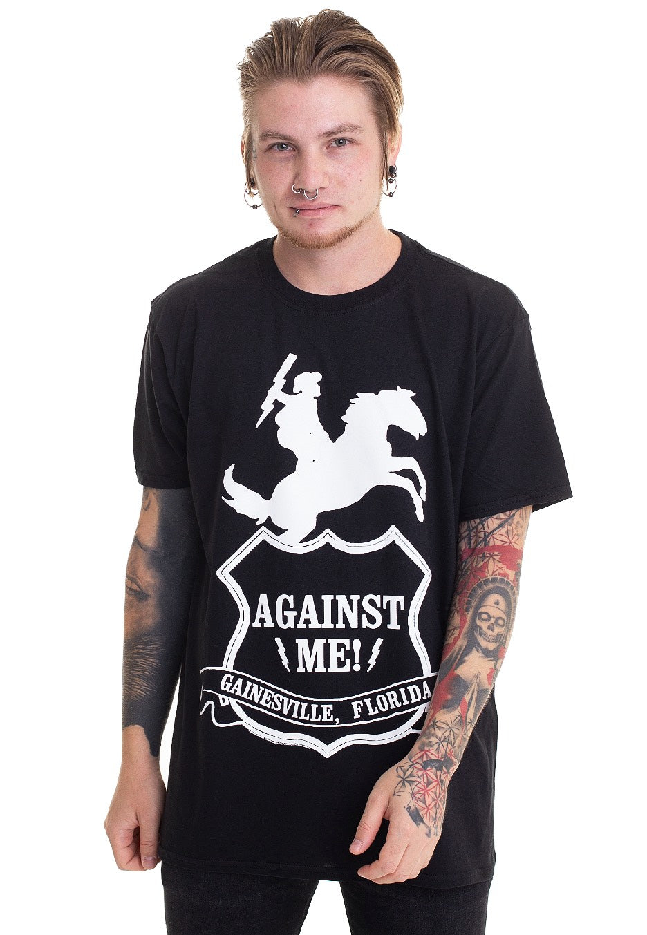 Against Me! - Cowboy - T-Shirt | Men-Image