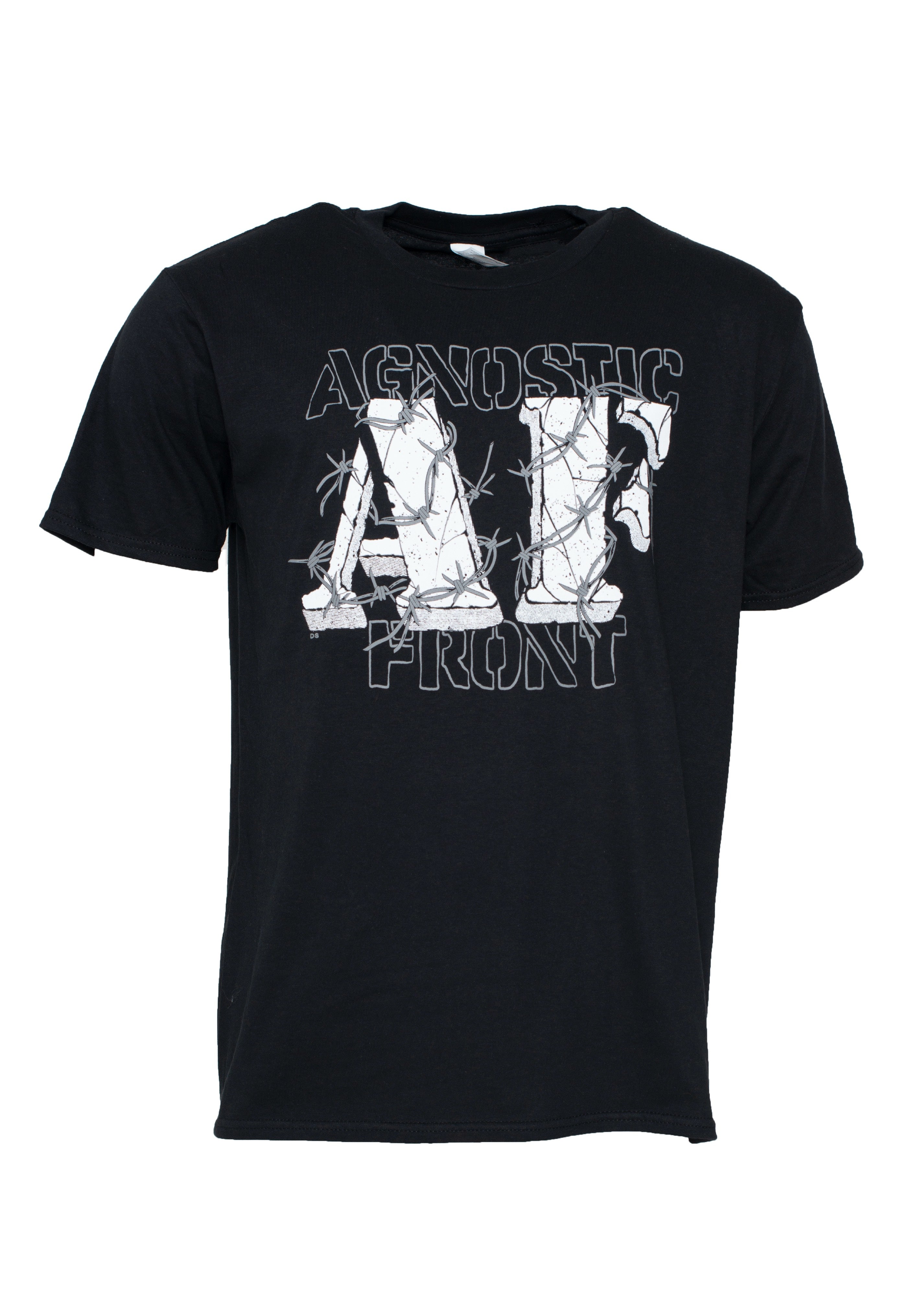 Agnostic Front - Barbwire Block Logo - T-Shirt | Men-Image