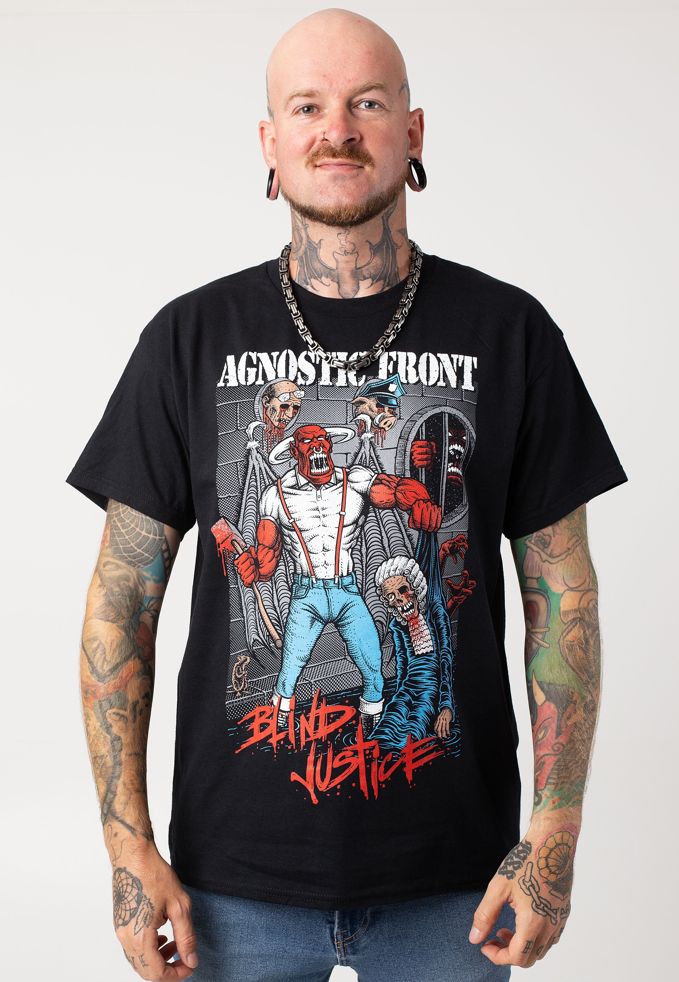 Agnostic Front - Blind Justice - T-Shirt | Men-Image