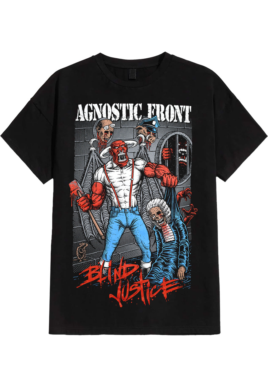 Agnostic Front - Blind Justice - T-Shirt | Neutral-Image