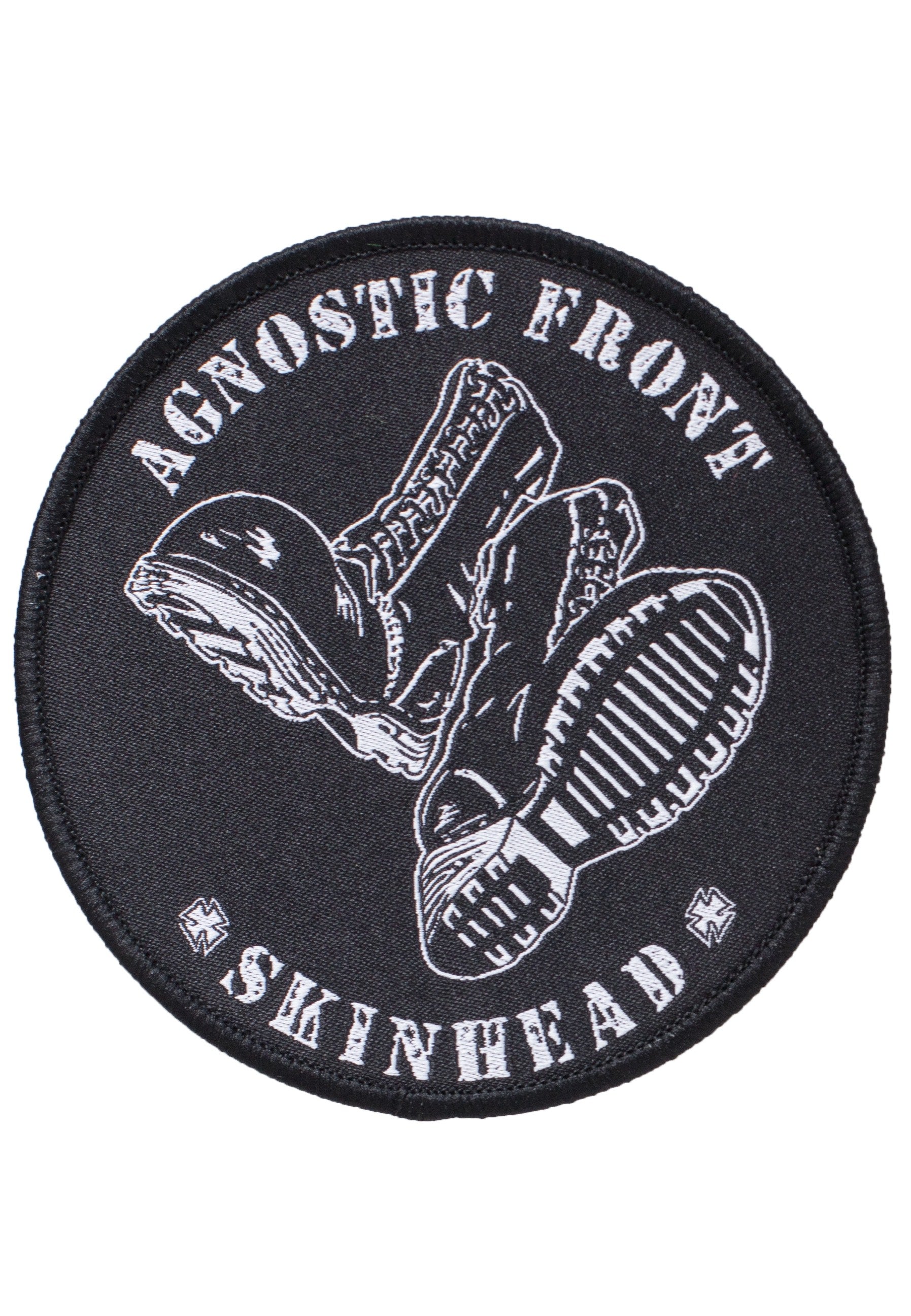 Agnostic Front - Boots Skinhead - Patch | Neutral-Image