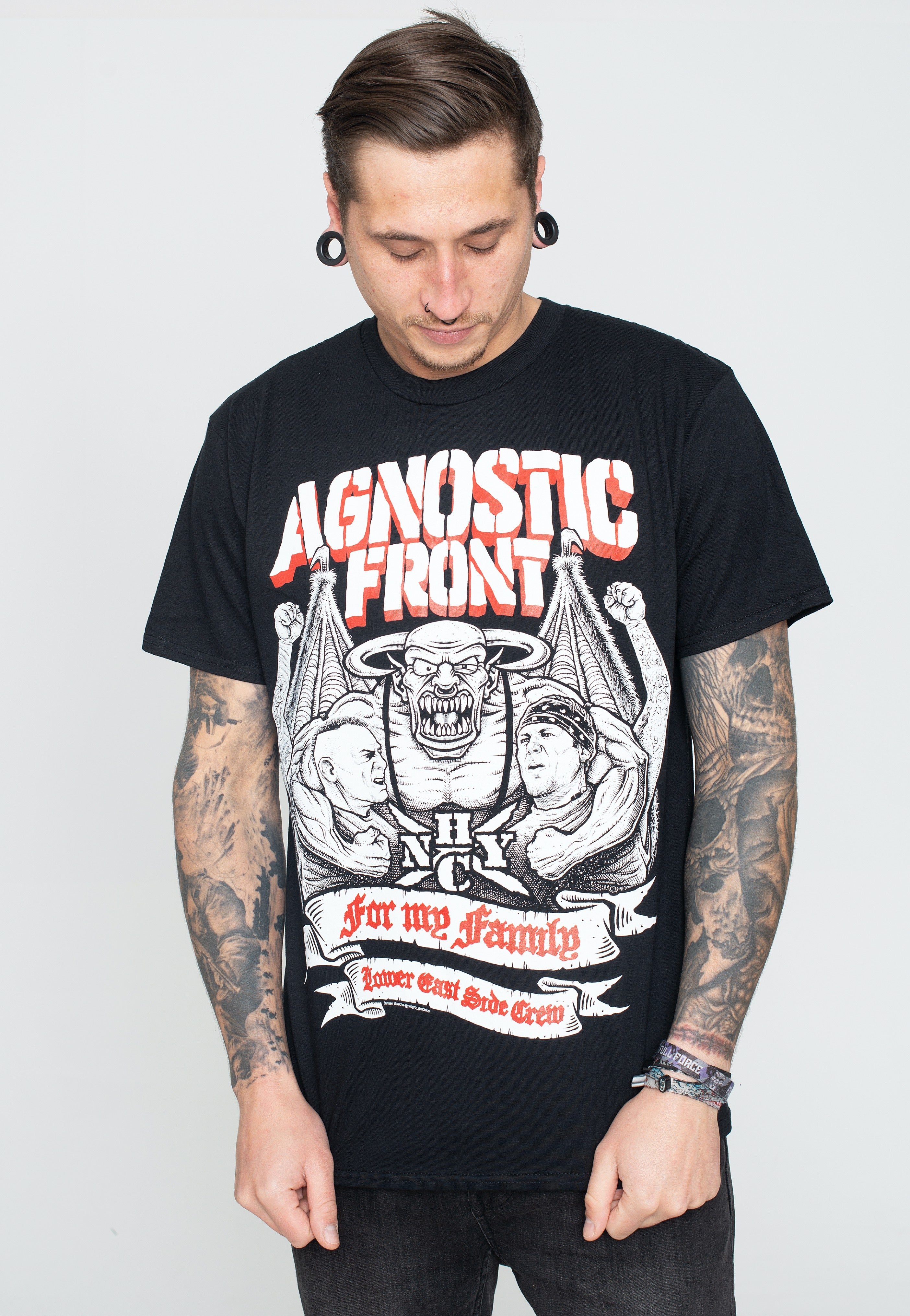 Agnostic Front - For My Family - T-Shirt | Men-Image