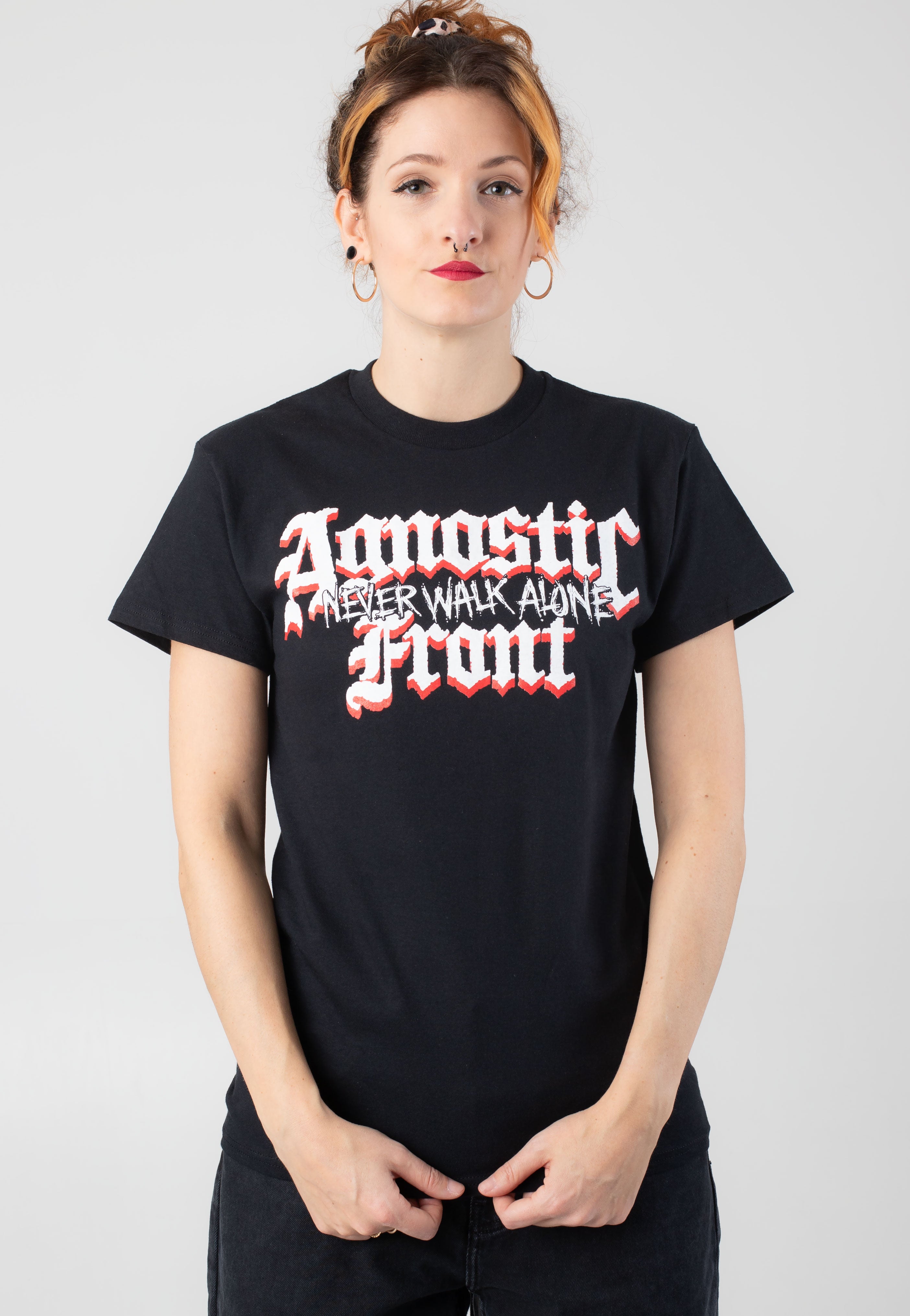 Agnostic Front - Never Walk Alone - T-Shirt | Women-Image