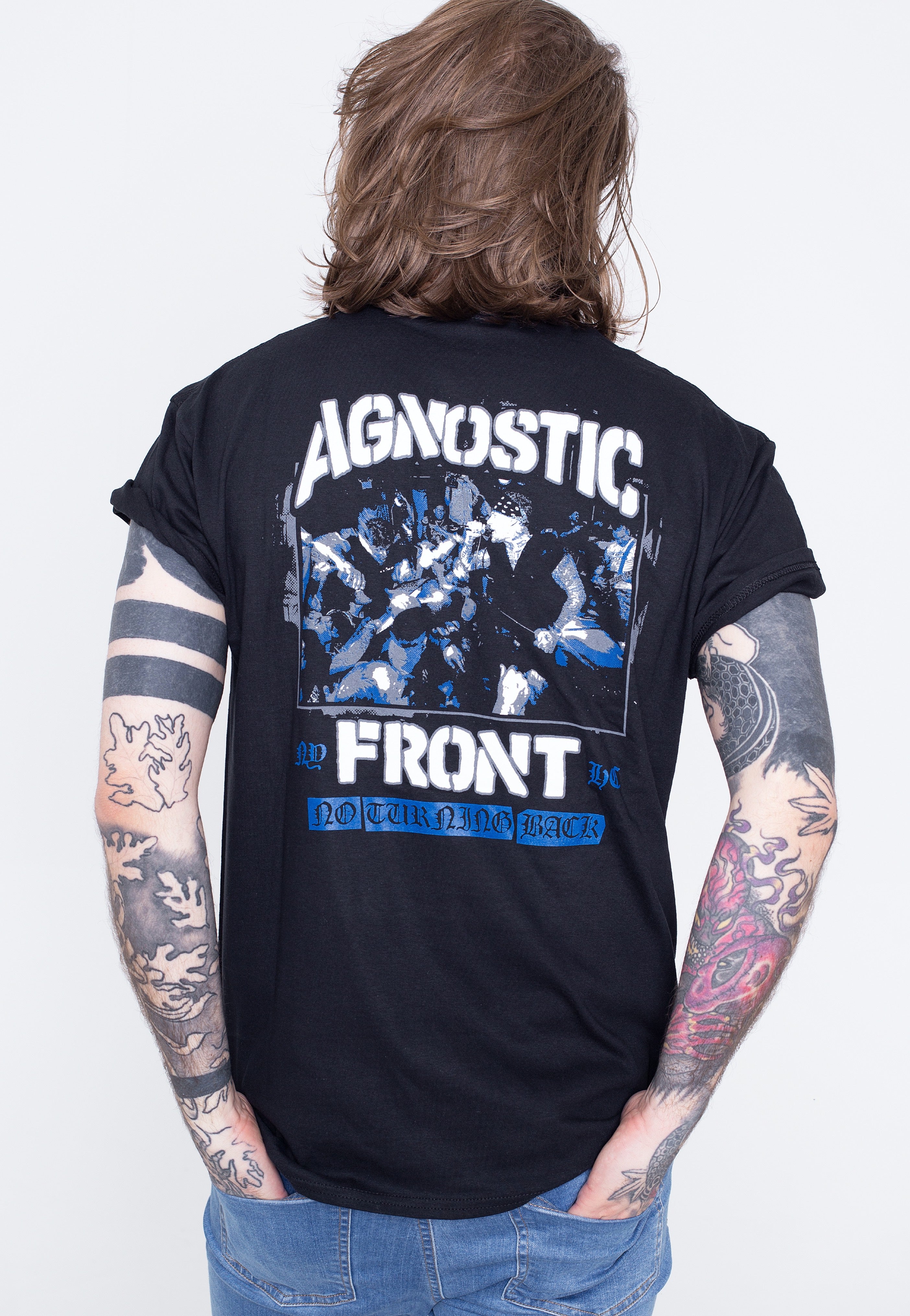 Agnostic Front - No Turning Back - T-Shirt | Men-Image