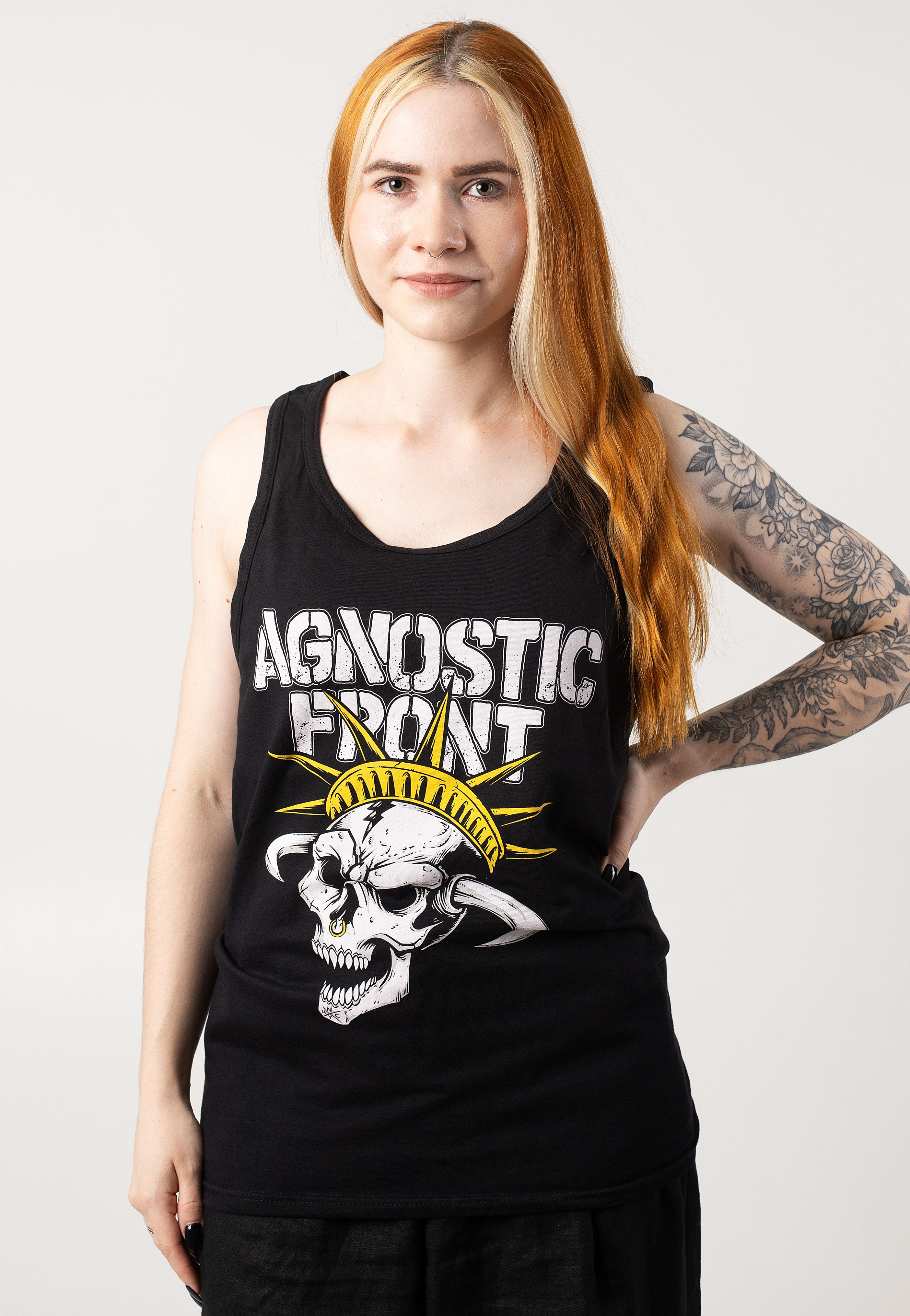 Agnostic Front - Skull Logo - Tank | Women-Image