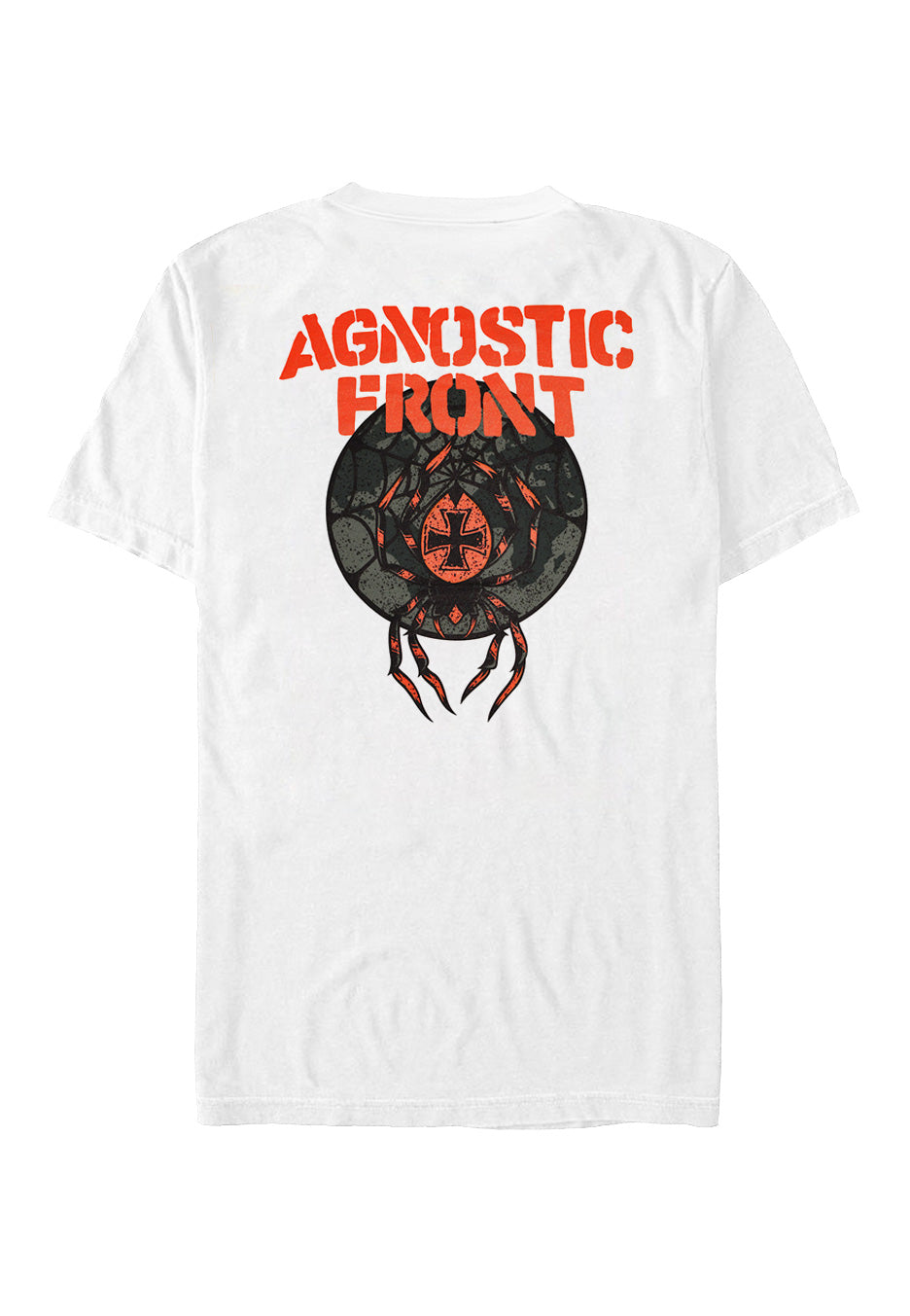 Agnostic Front - Spider White - T-Shirt | Neutral-Image