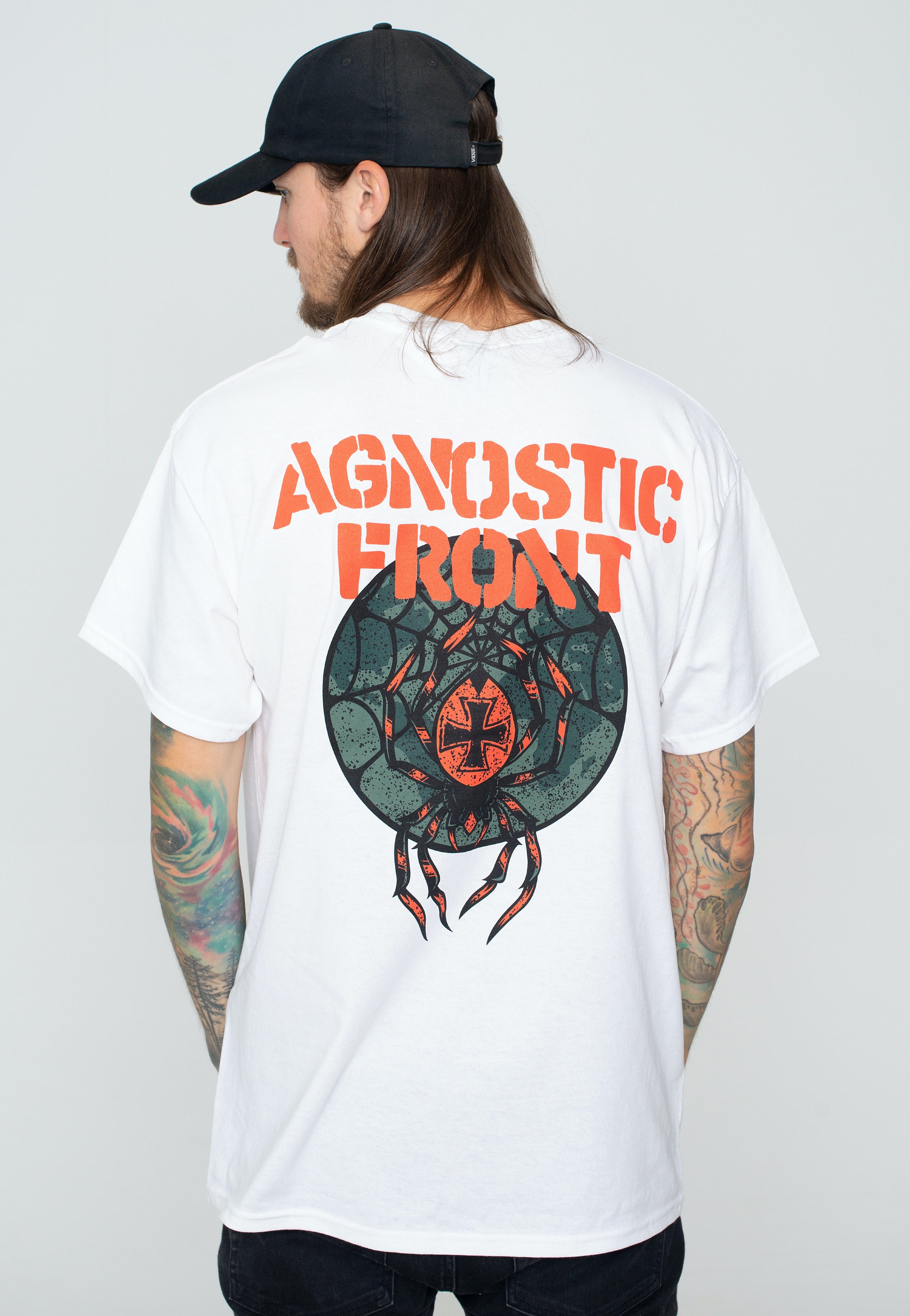 Agnostic Front - Spider White - T-Shirt | Men-Image