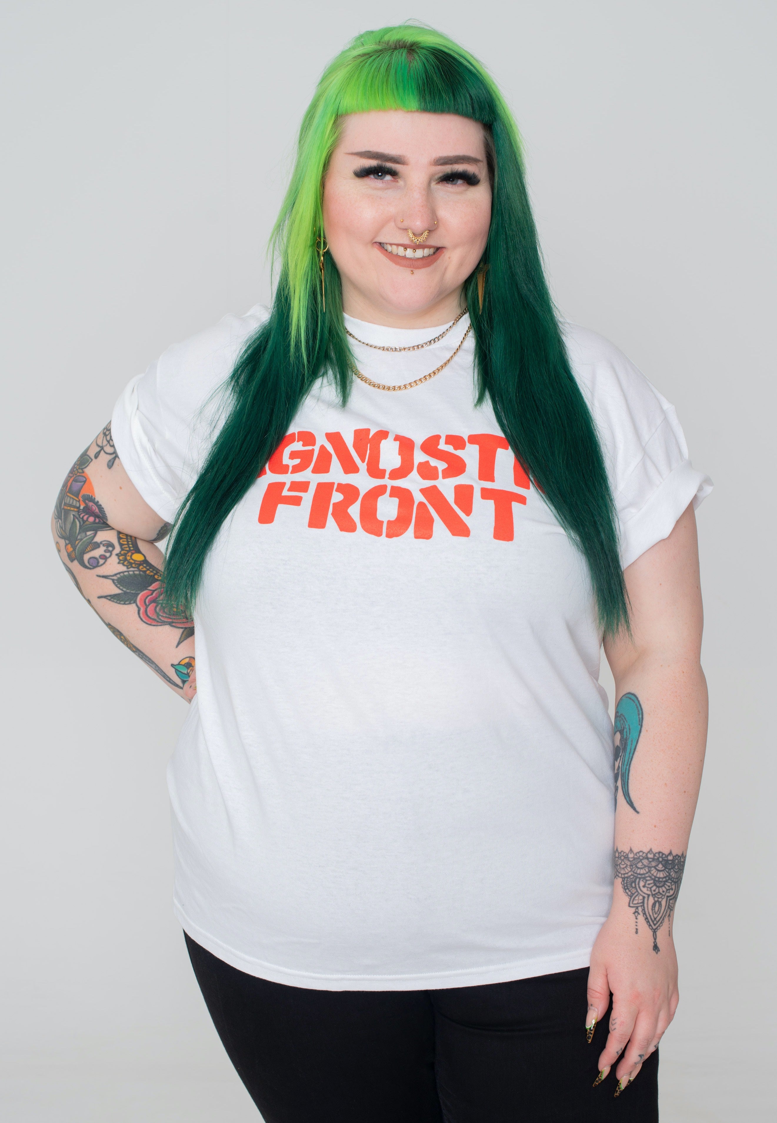 Agnostic Front - Spider White - T-Shirt | Women-Image