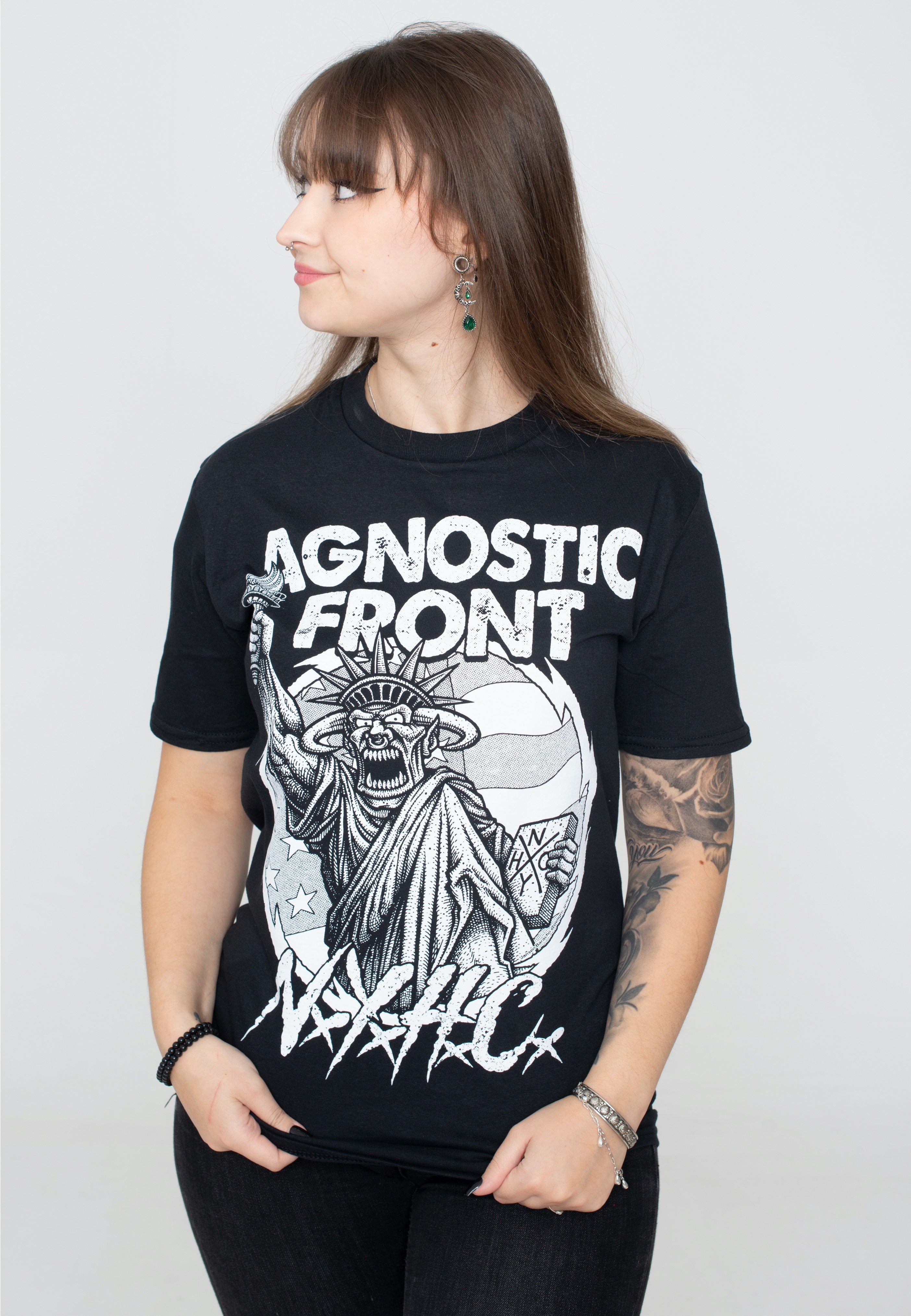 Agnostic Front - Statue - T-Shirt | Women-Image