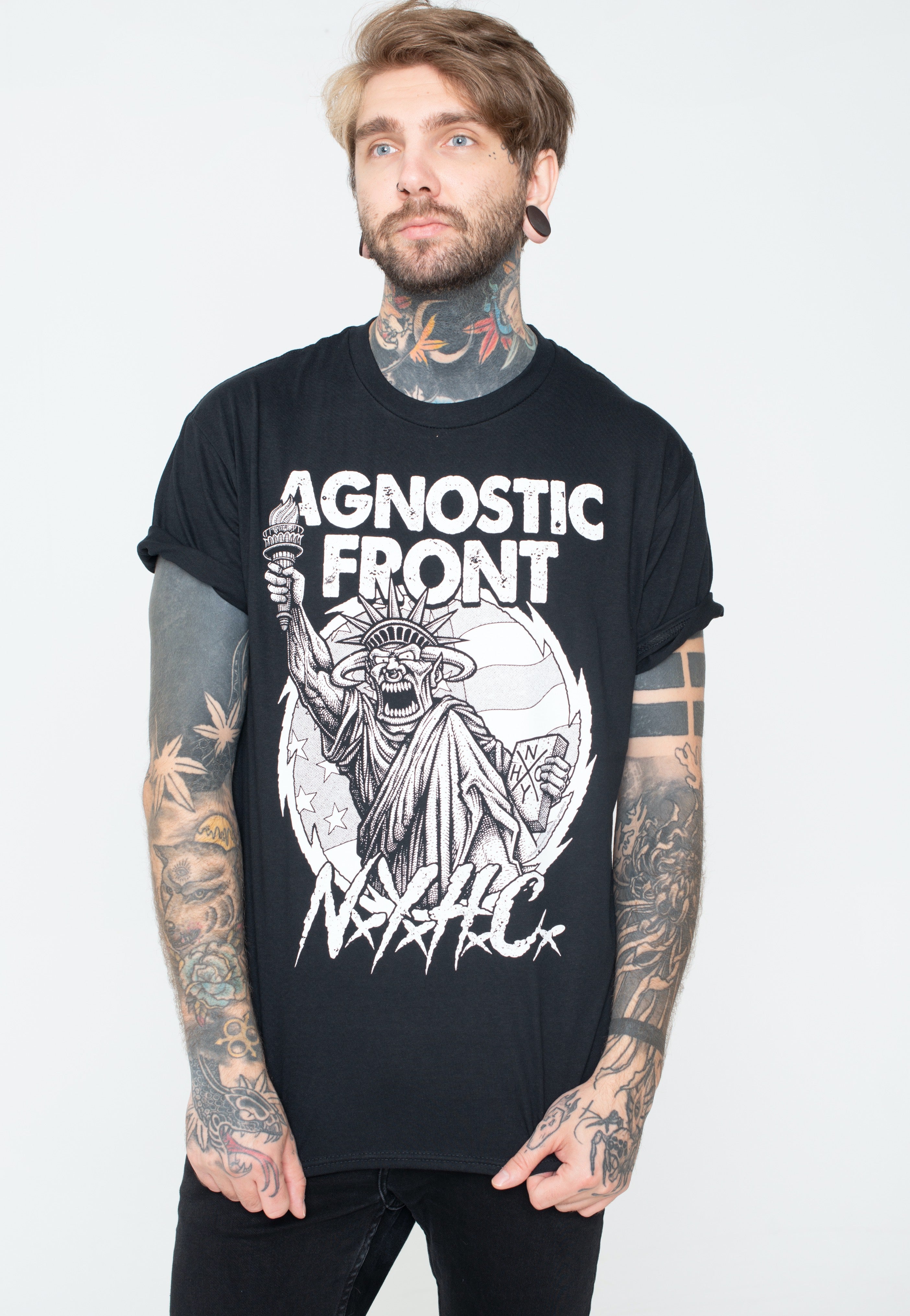 Agnostic Front - Statue - T-Shirt | Men-Image