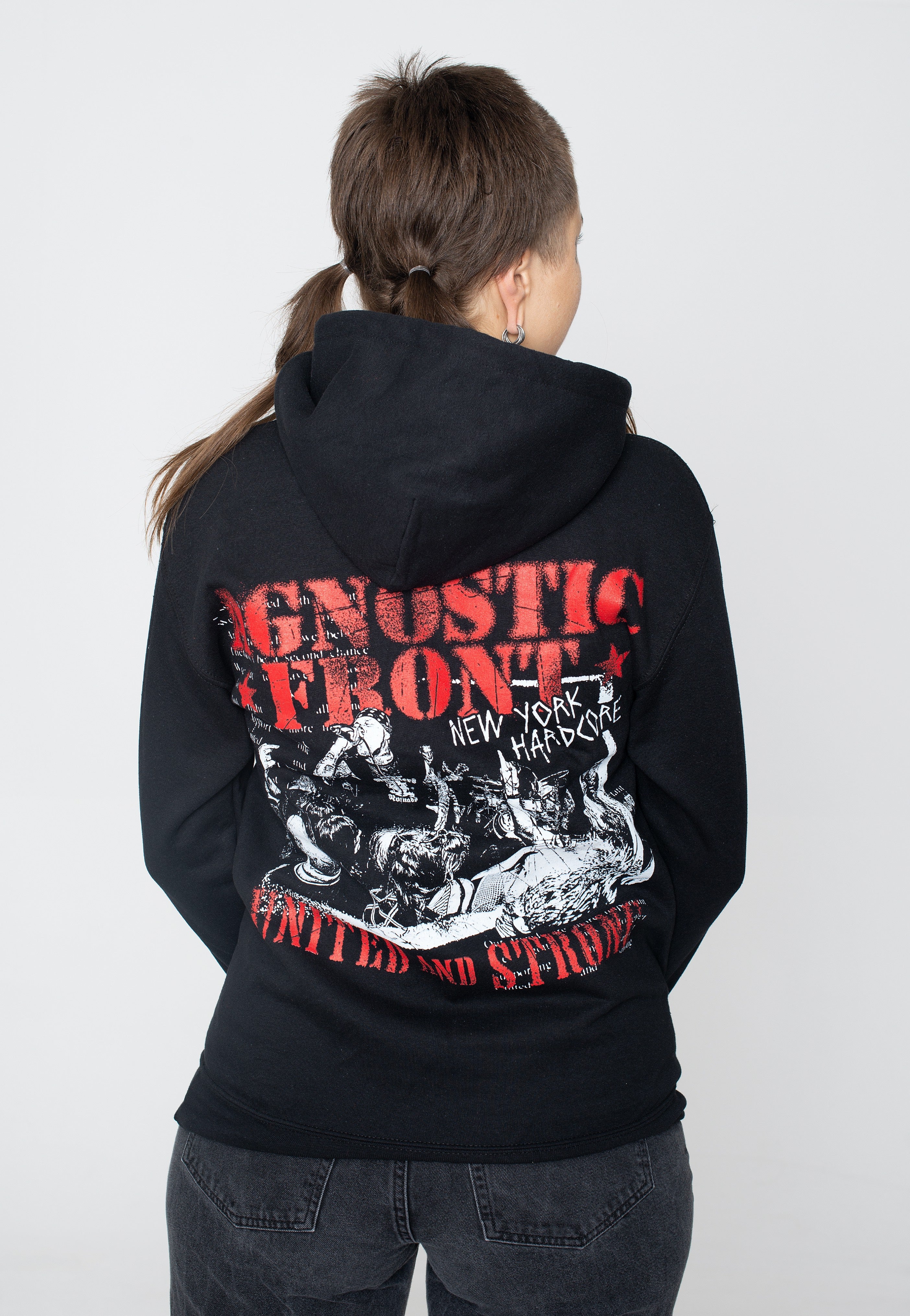 Agnostic Front - United And Strong - Hoodie | Women-Image