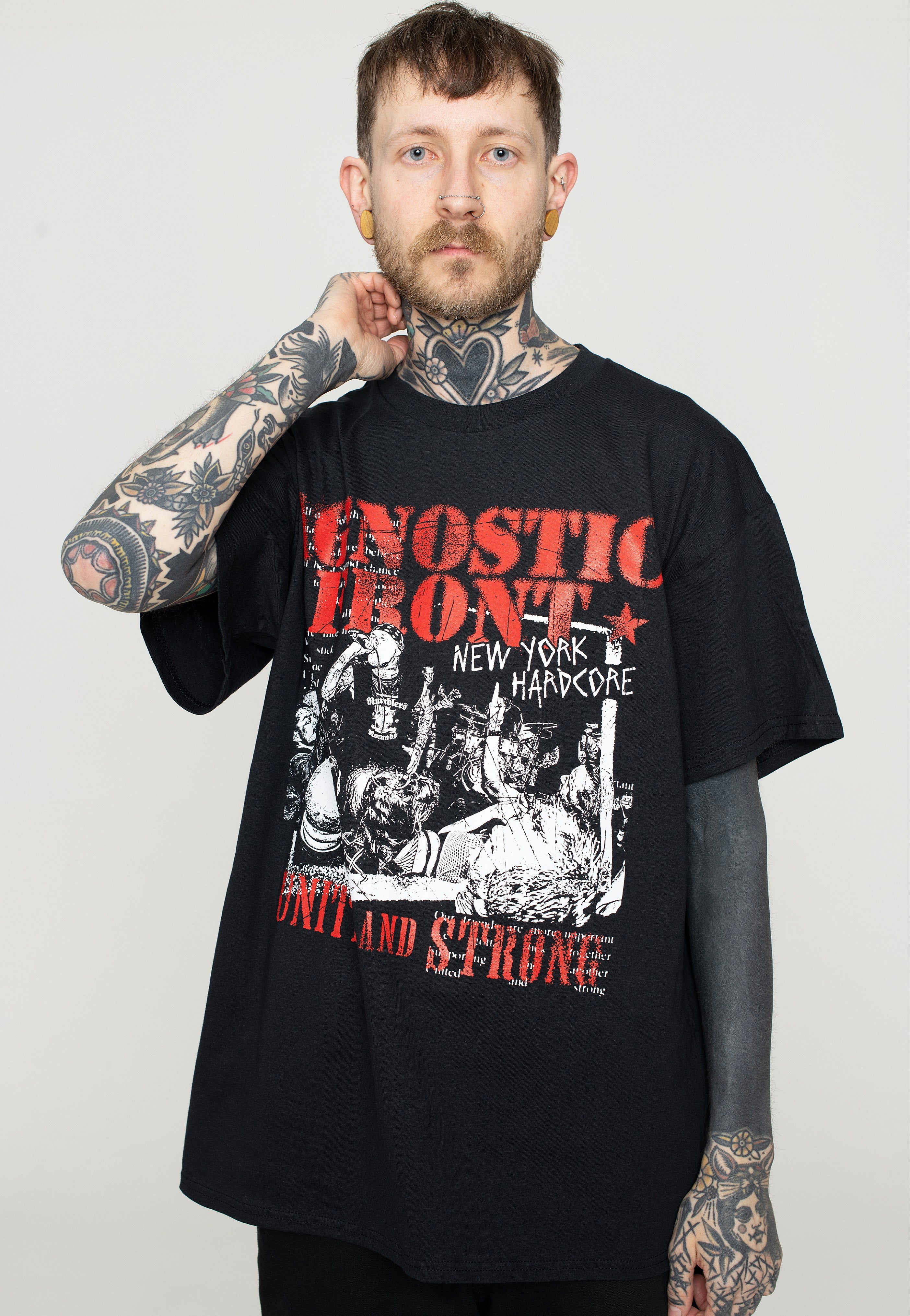 Agnostic Front - United And Strong - T-Shirt | Men-Image