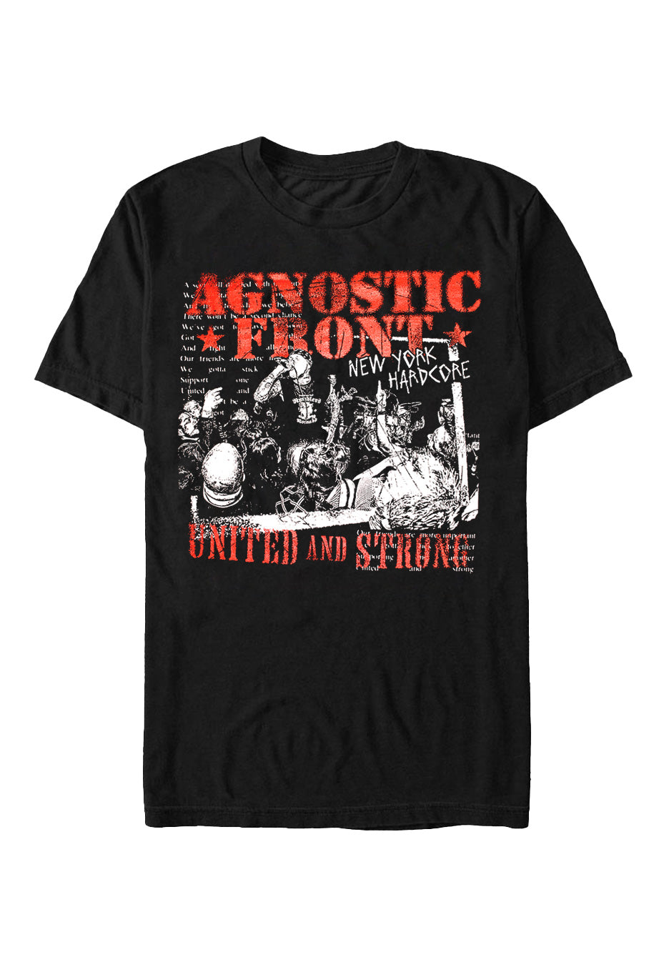 Agnostic Front - United And Strong - T-Shirt | Neutral-Image