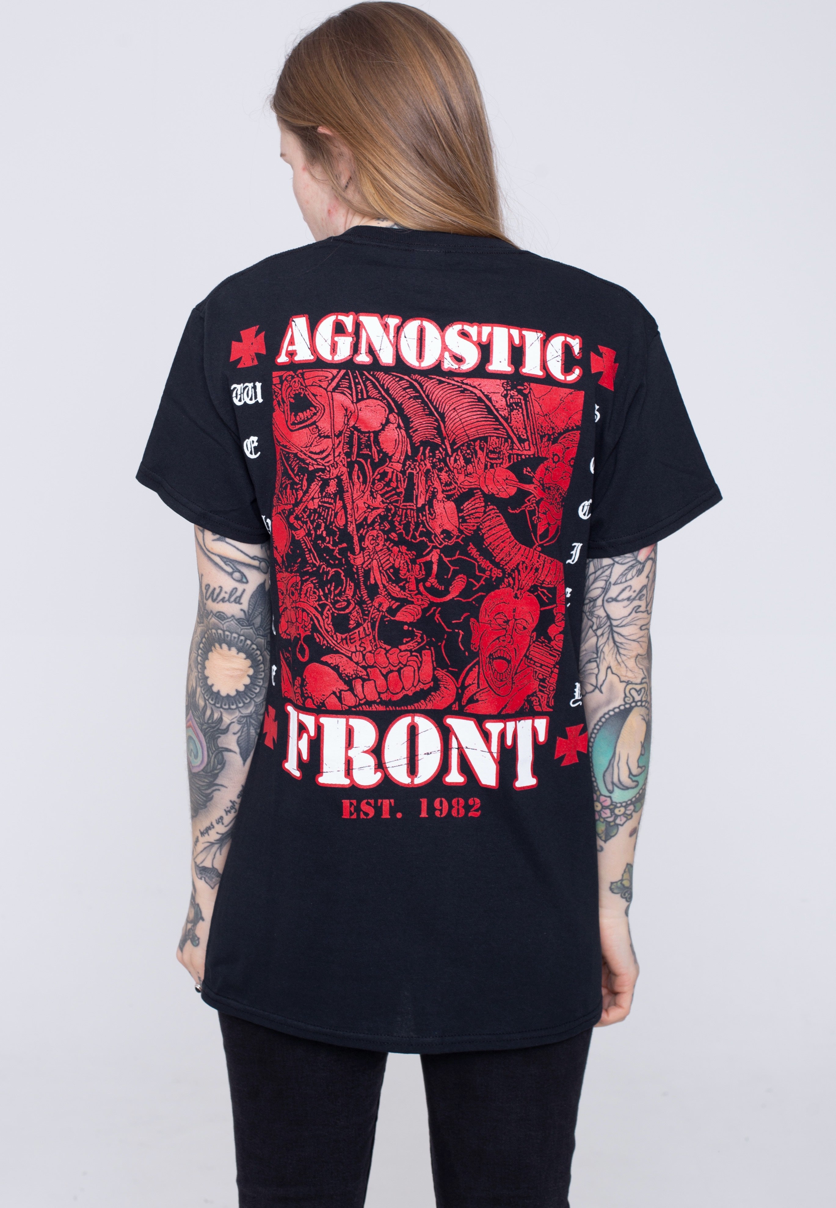 Agnostic Front - We Hate Society - T-Shirt | Women-Image