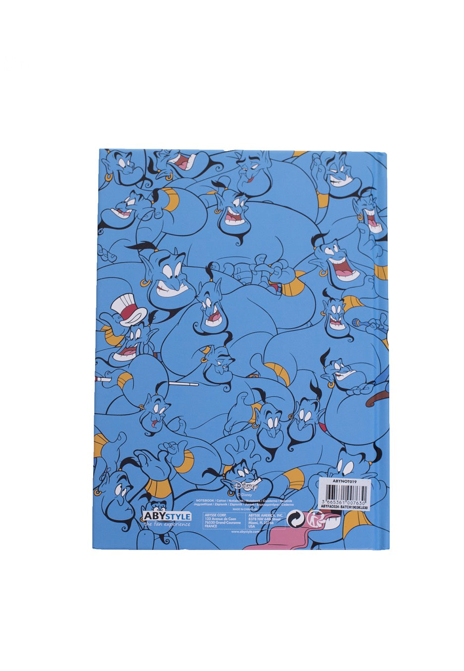 Aladdin - Genie Blue - Notebook | Neutral-Image