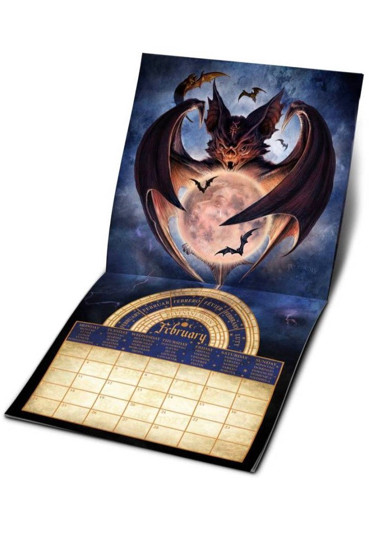 Alchemy England - Gothic 'Carpathia By Night' 2025 - Calendar | Neutral-Image