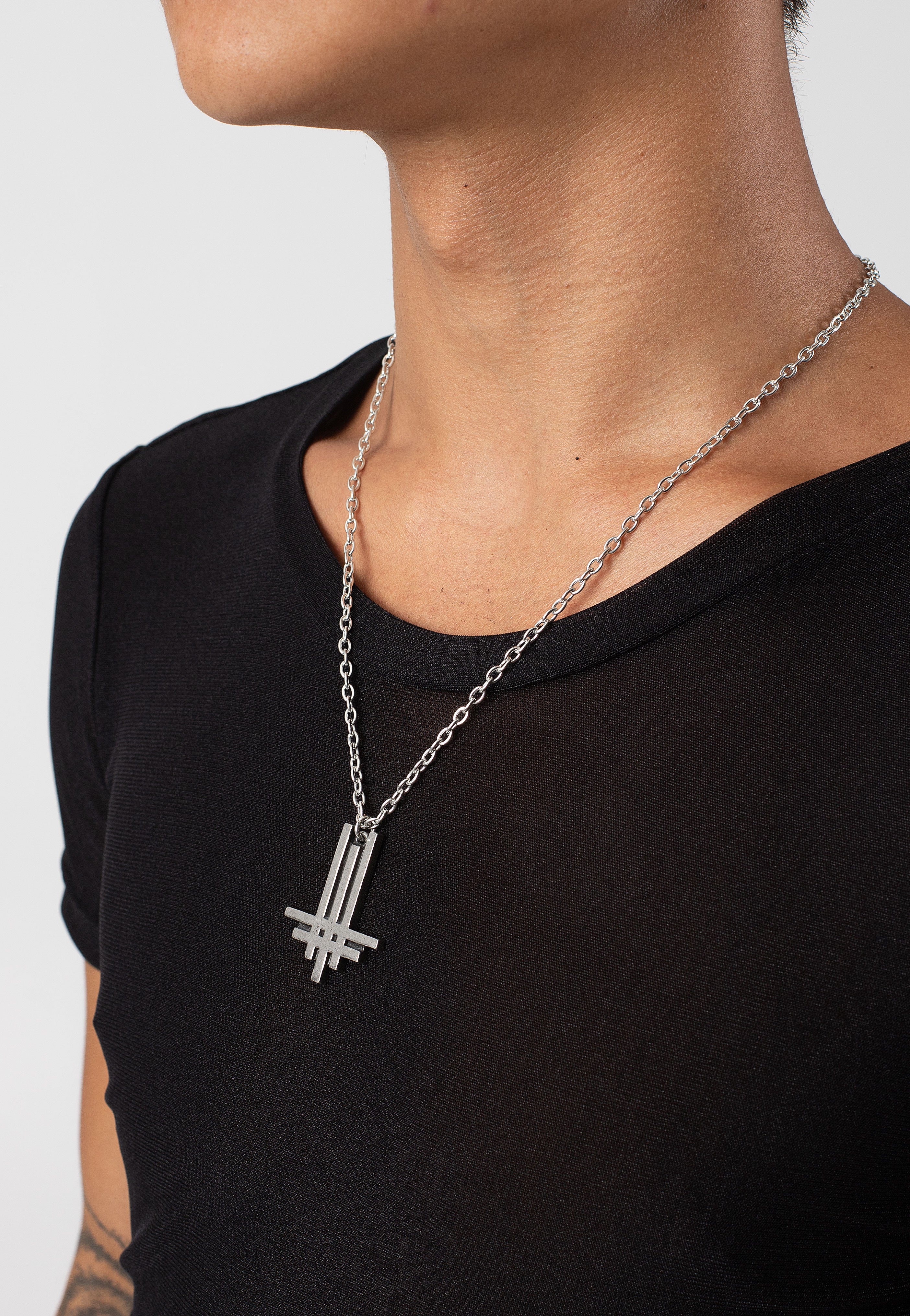 Alchemy England x Behemoth - Cross - Necklace | Neutral-Image