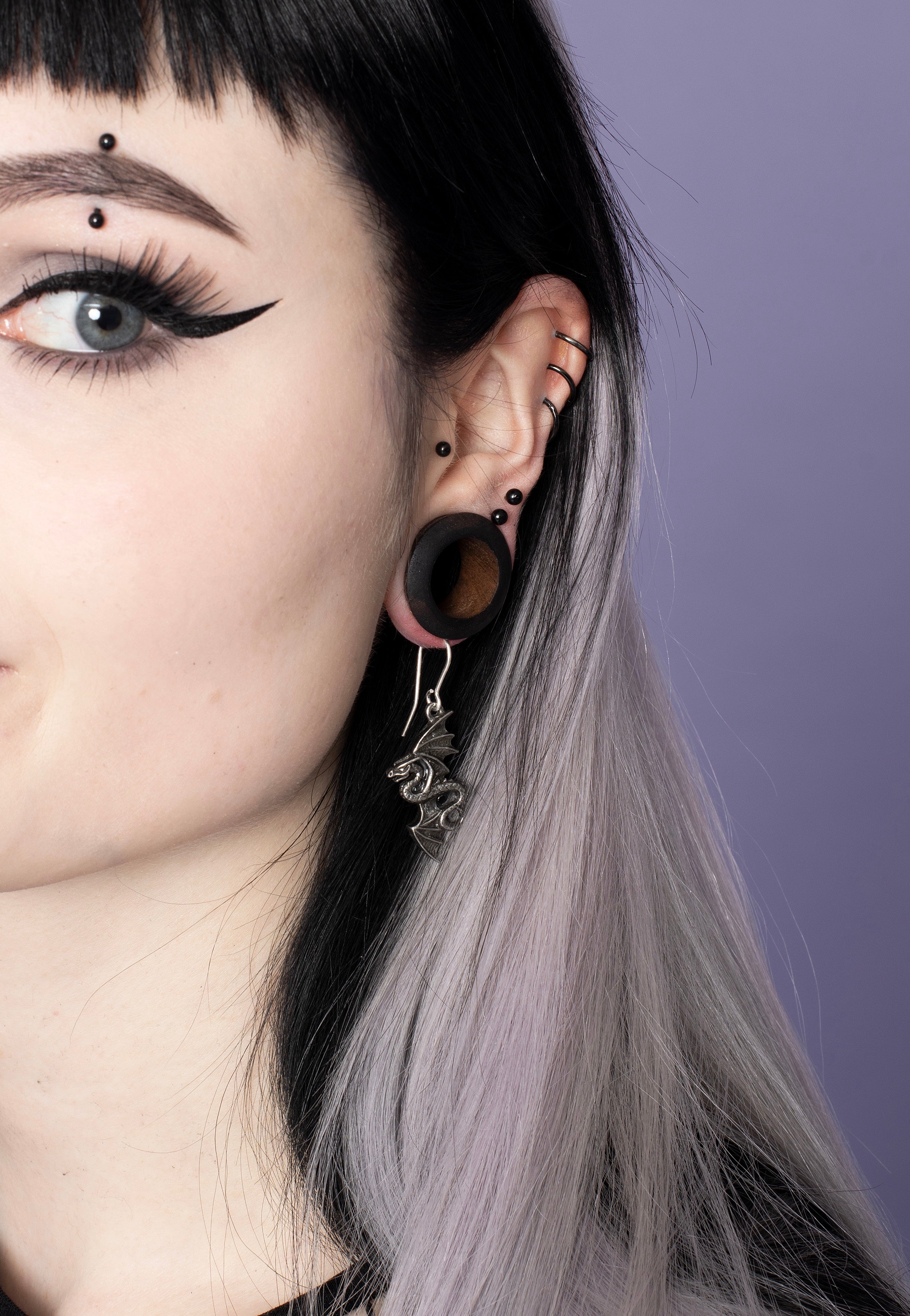 Alchemy England - Flight Of Airus Silver - Earrings | Neutral-Image