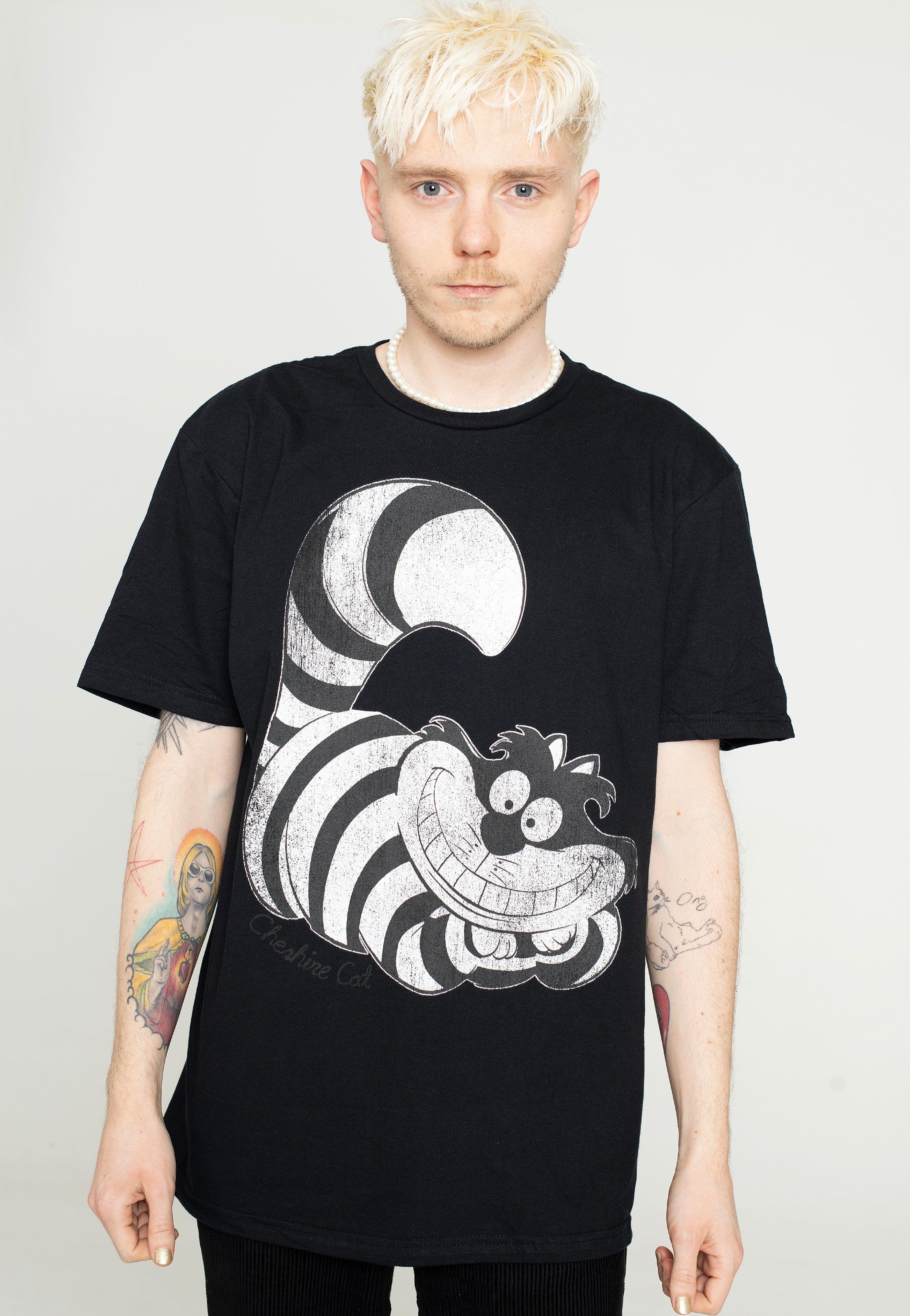 Alice In Wonderland - Cheshire Cat Mono - T-Shirt | Men-Image