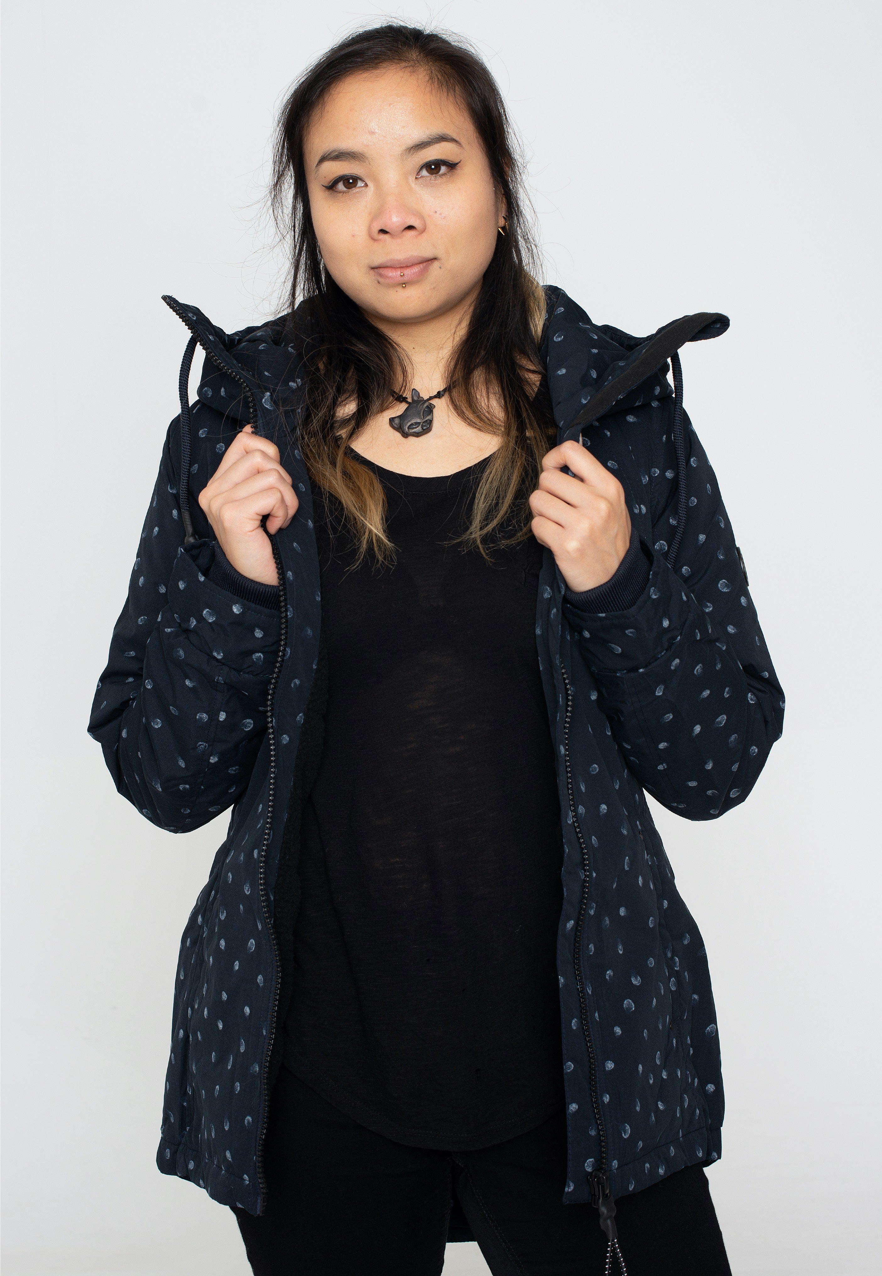 Alife And Kickin - Lilou B Marine - Jacket | Women-Image