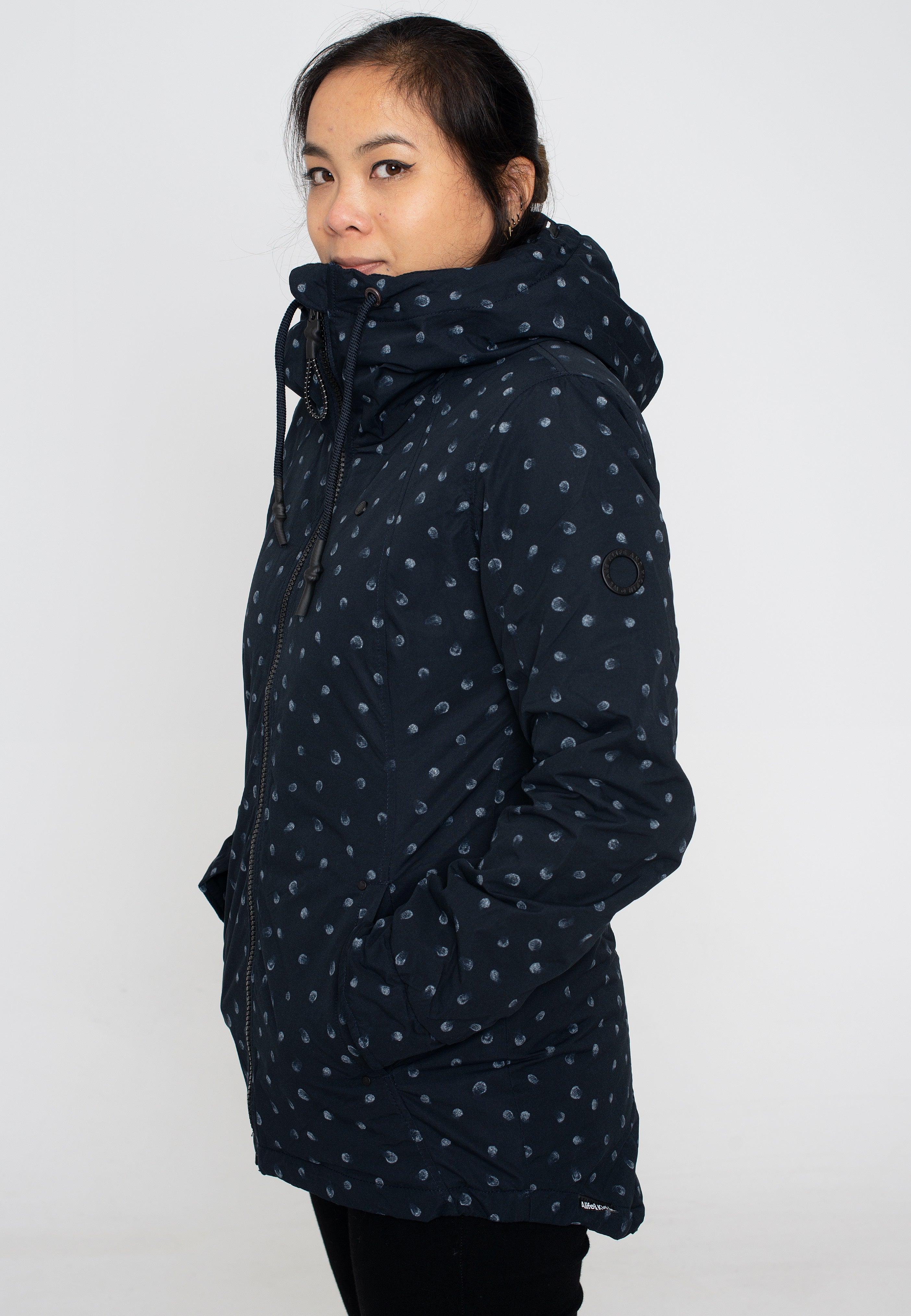 Alife And Kickin - Lilou B Marine - Jacket | Women-Image