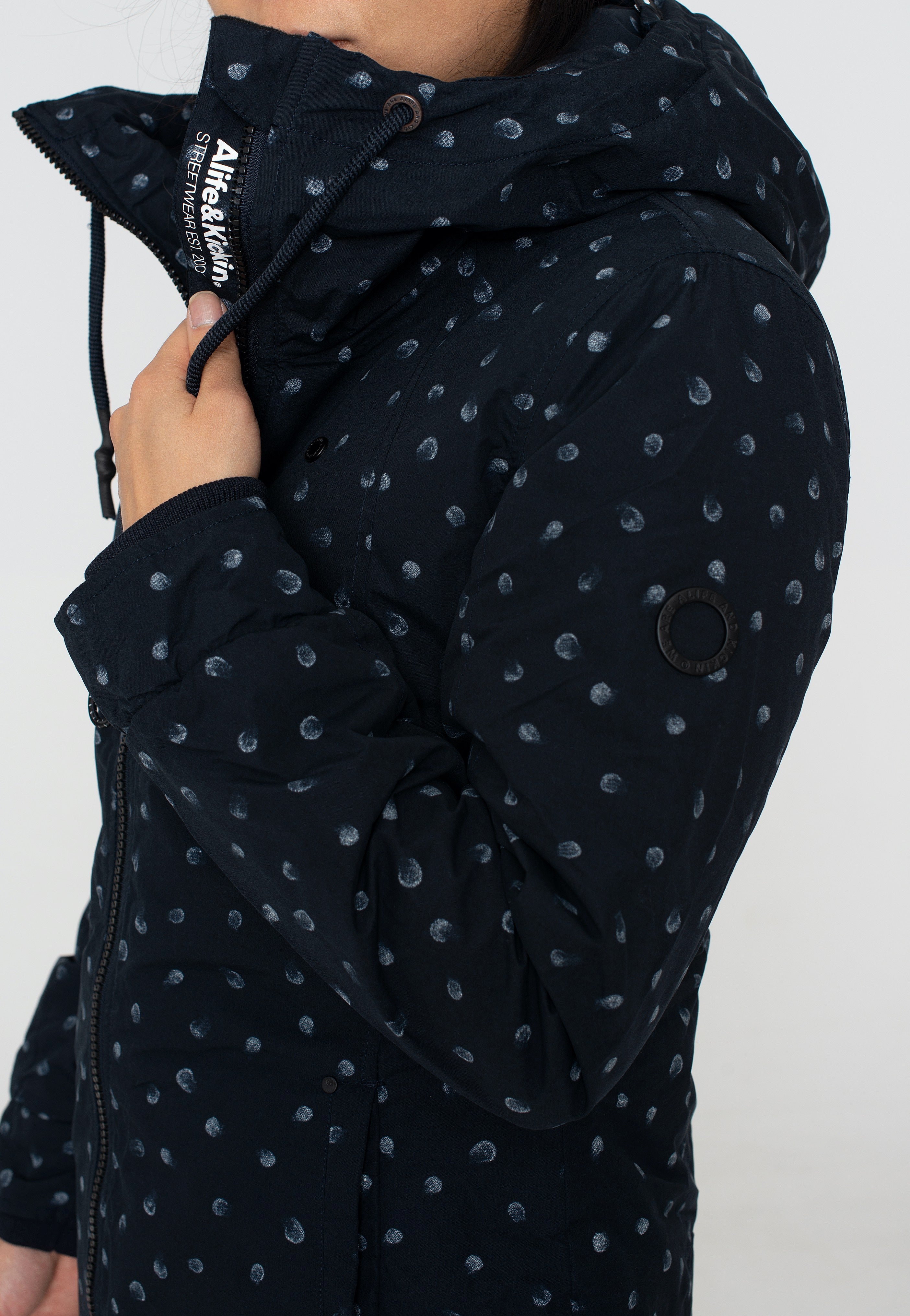 Alife And Kickin - Lilou B Marine - Jacket | Women-Image