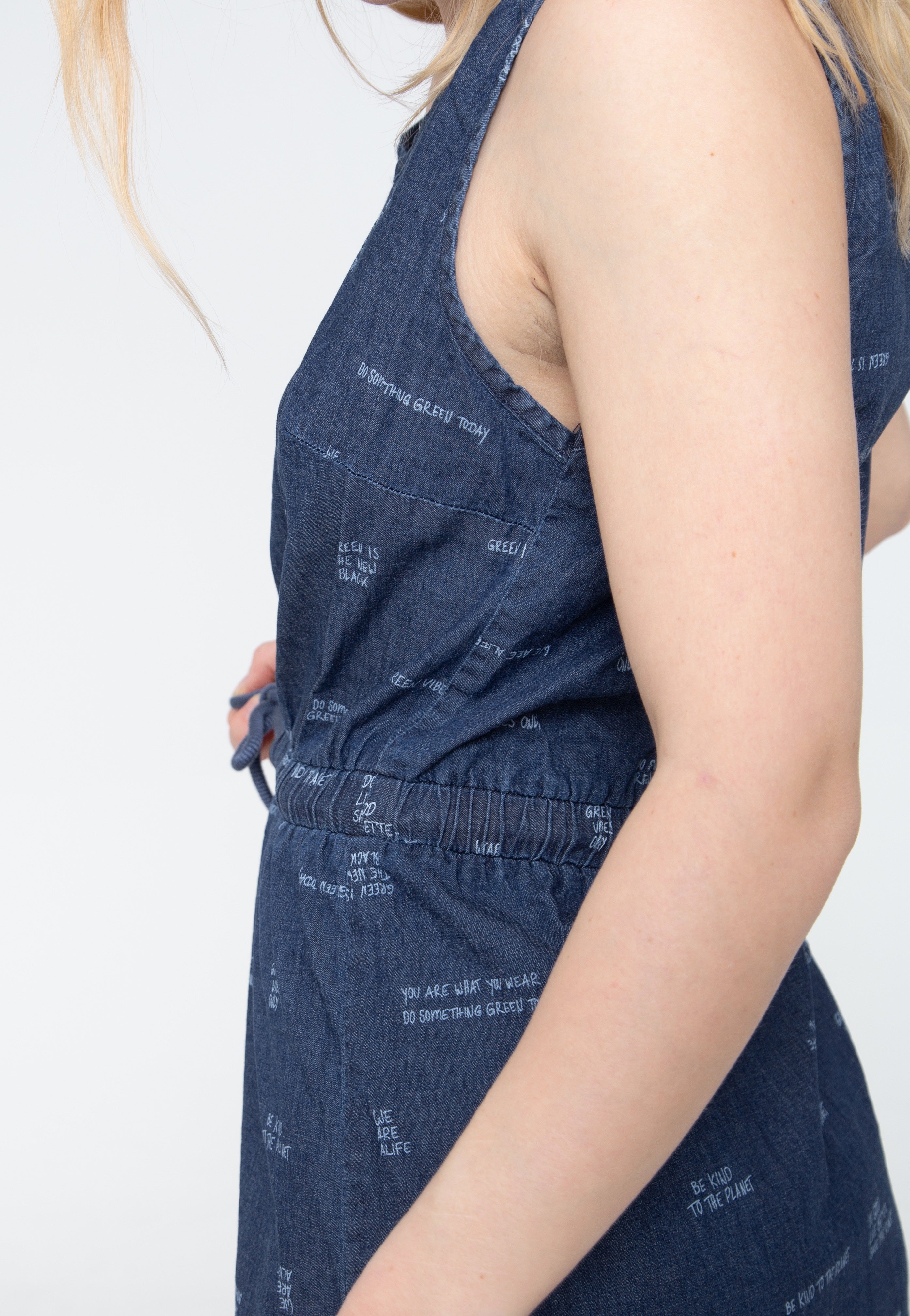 Alife And Kickin - Doja Dark Denim - Dress | Women-Image