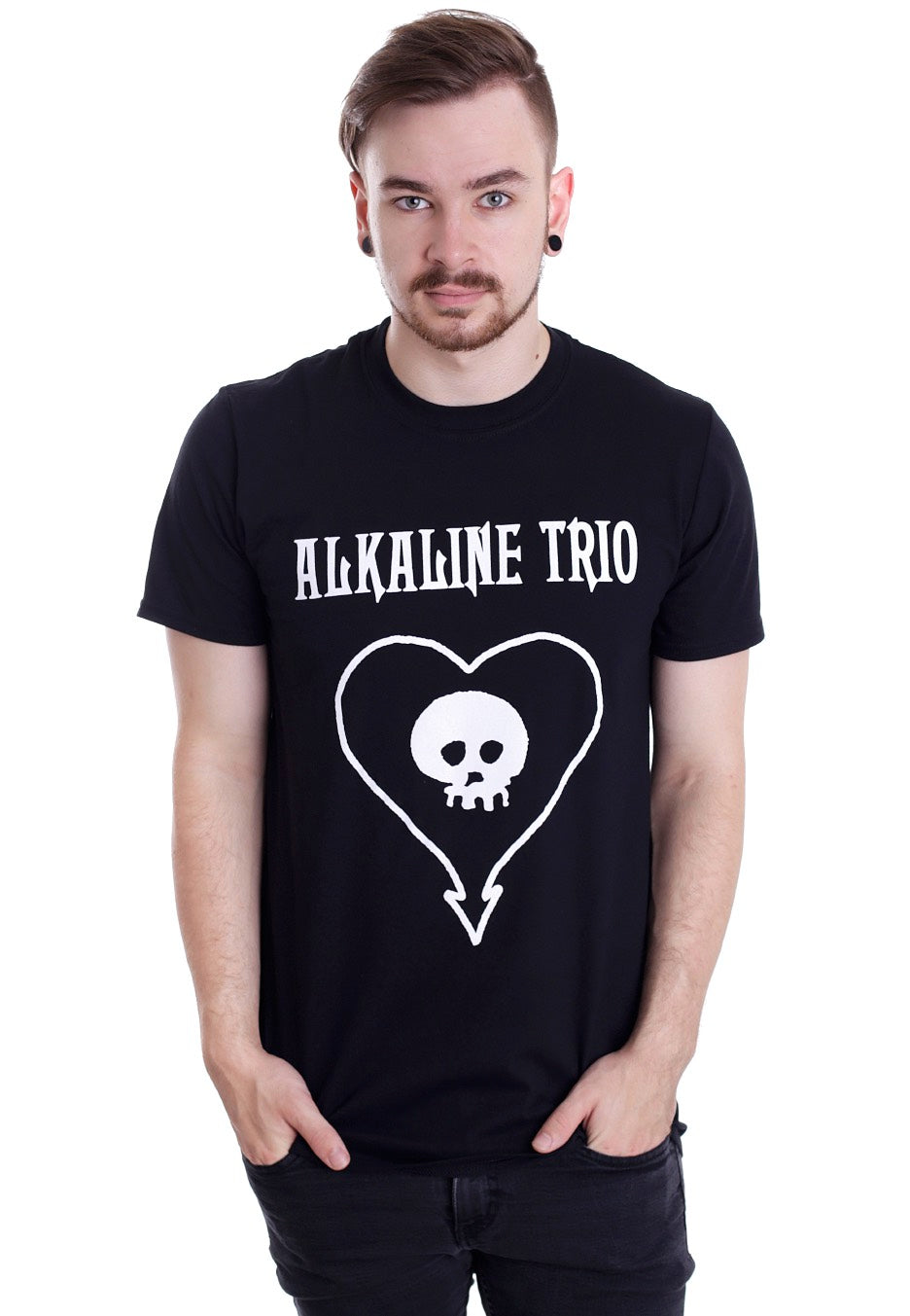 Alkaline Trio - Classic Heartskull - T-Shirt | Men-Image