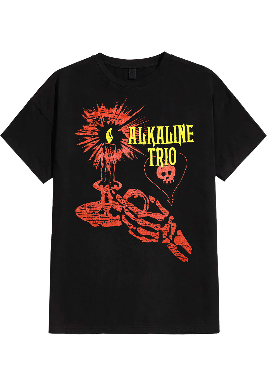 Alkaline Trio - Skele Candle - T-Shirt | Neutral-Image