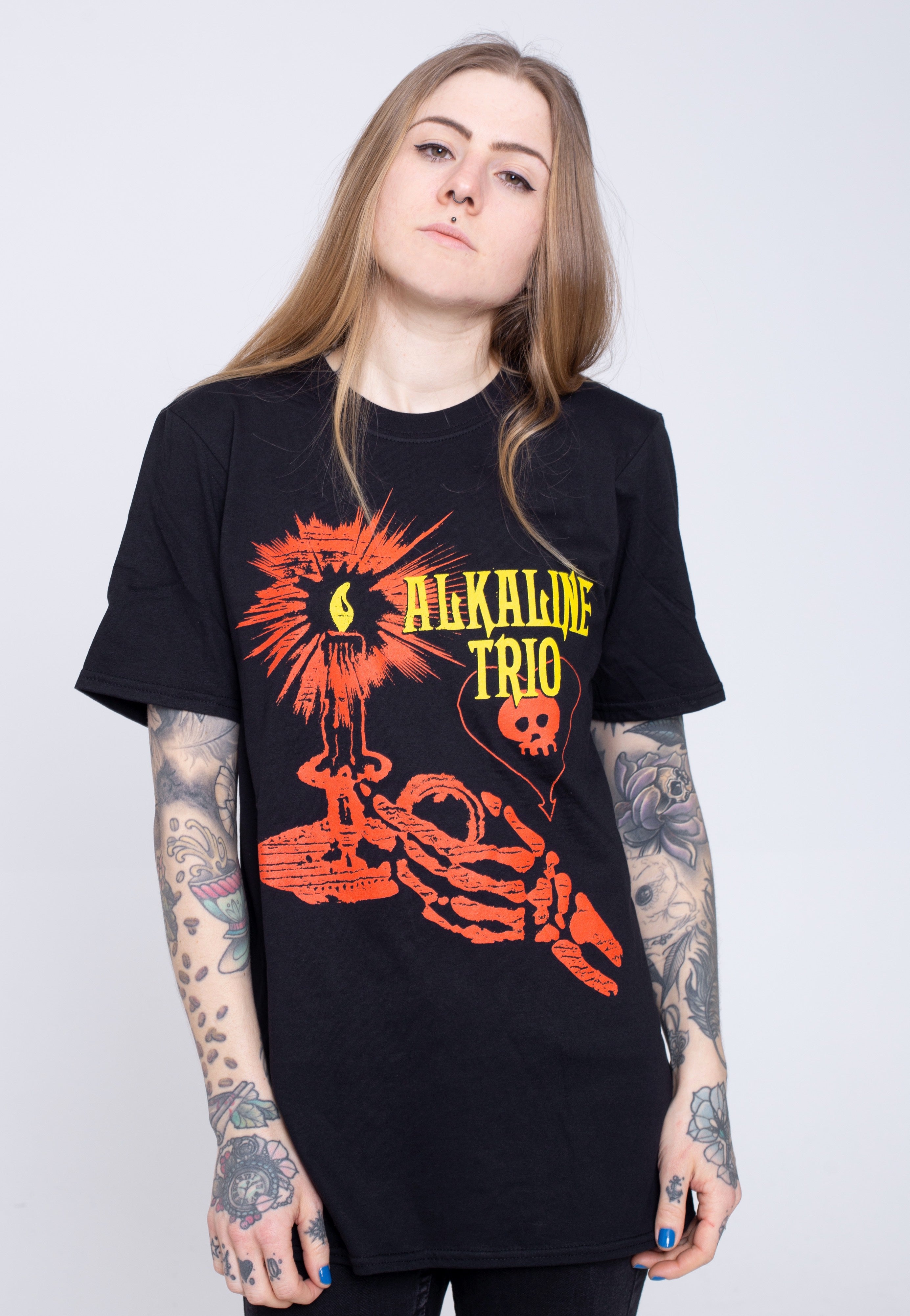 Alkaline Trio - Skele Candle - T-Shirt | Women-Image