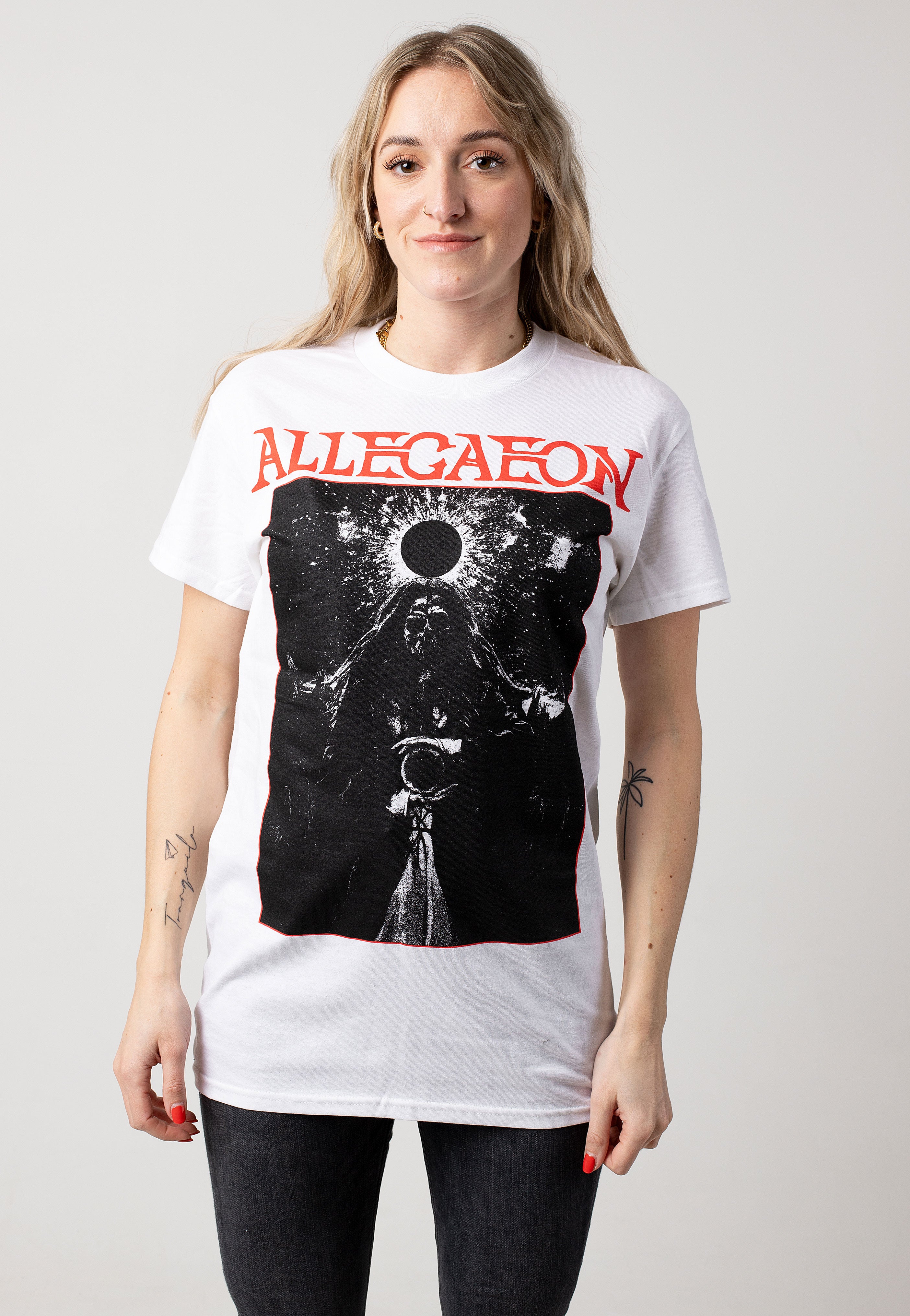 Allegaeon - Saturnine White - T-Shirt | Women-Image