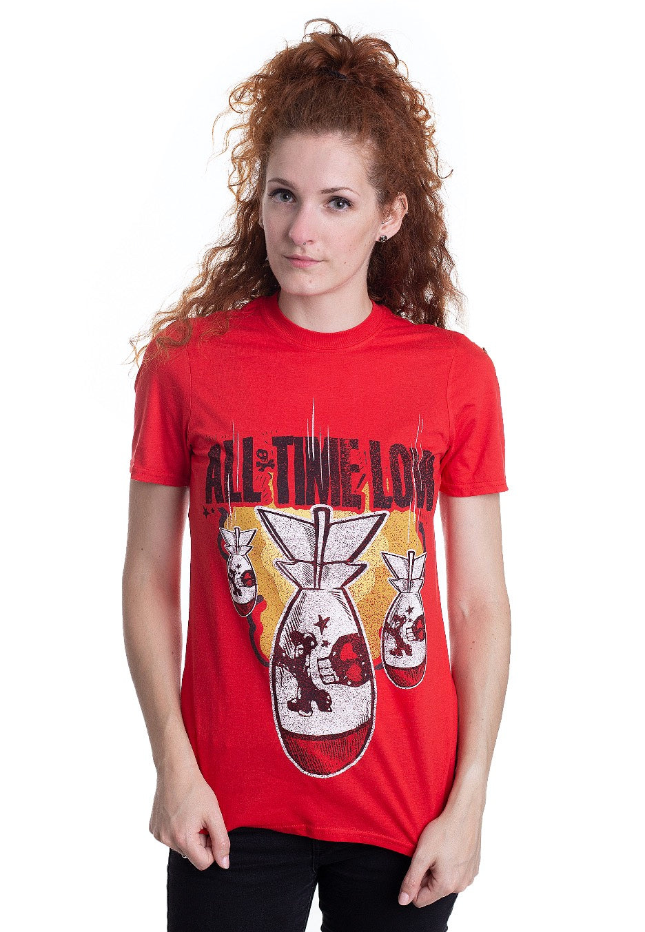 All Time Low - DaBomb Red - T-Shirt | Women-Image