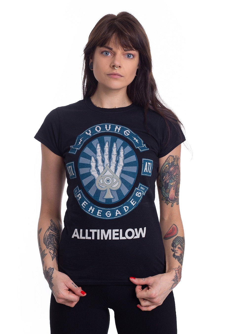 All Time Low - Skele Spade - T-Shirt | Women-Image