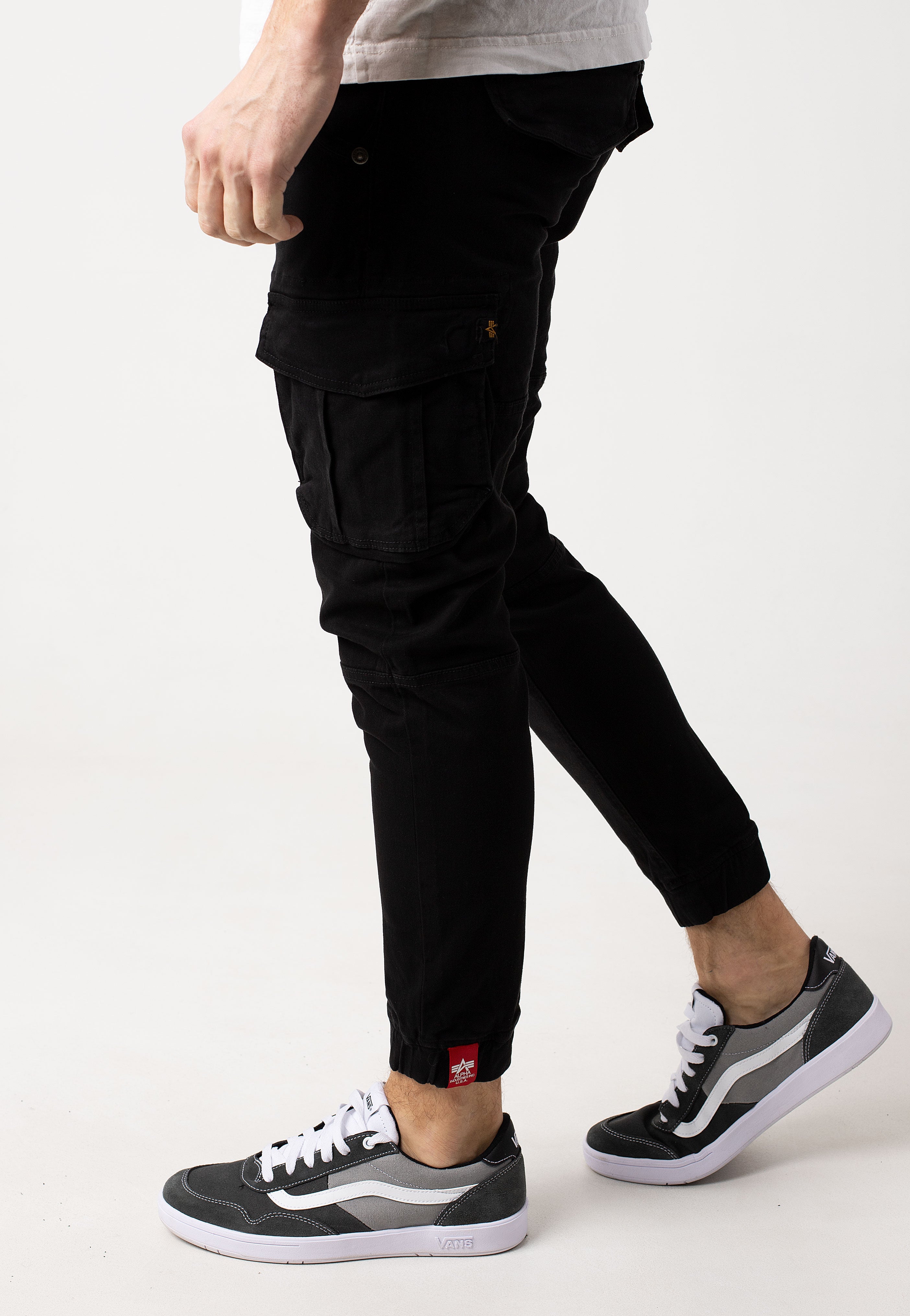 Alpha Industries - Army Black - Cargo Pants | Men-Image