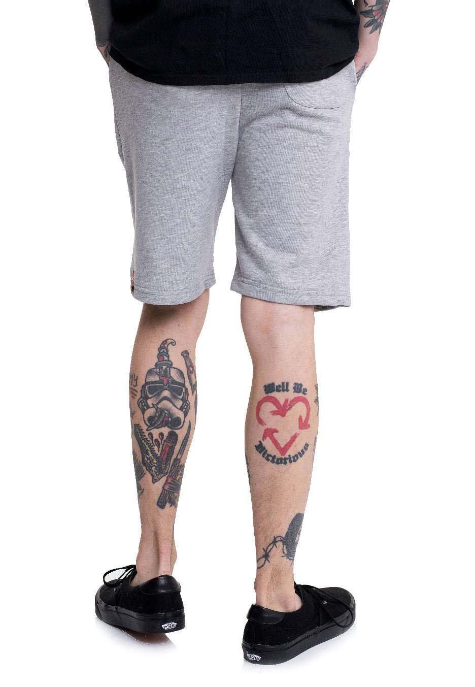 Alpha Industries - Basic Grey Heather - Shorts | Men-Image