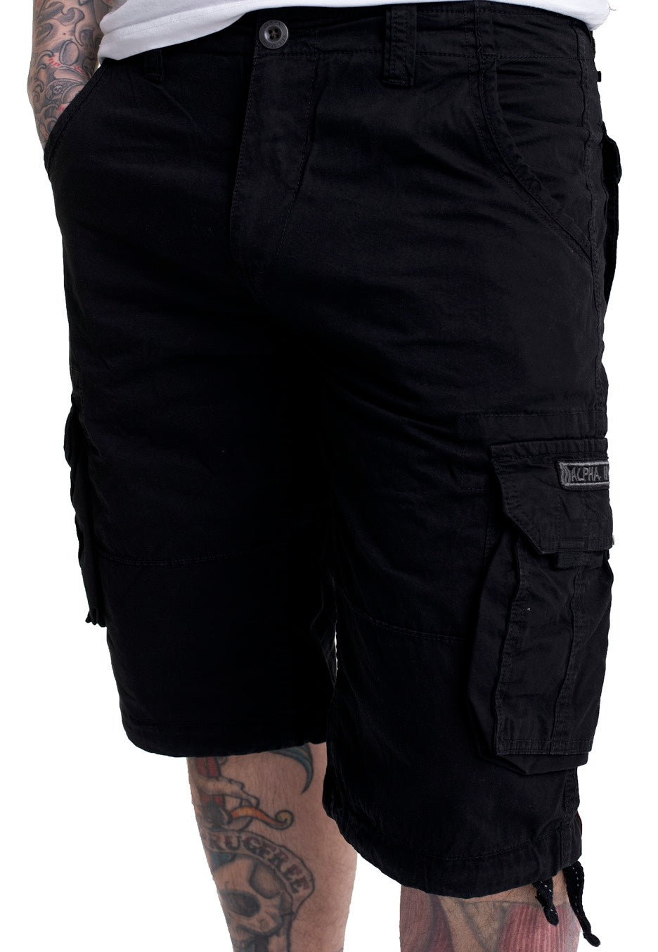 Alpha Industries - Jet Black - Shorts | Men-Image