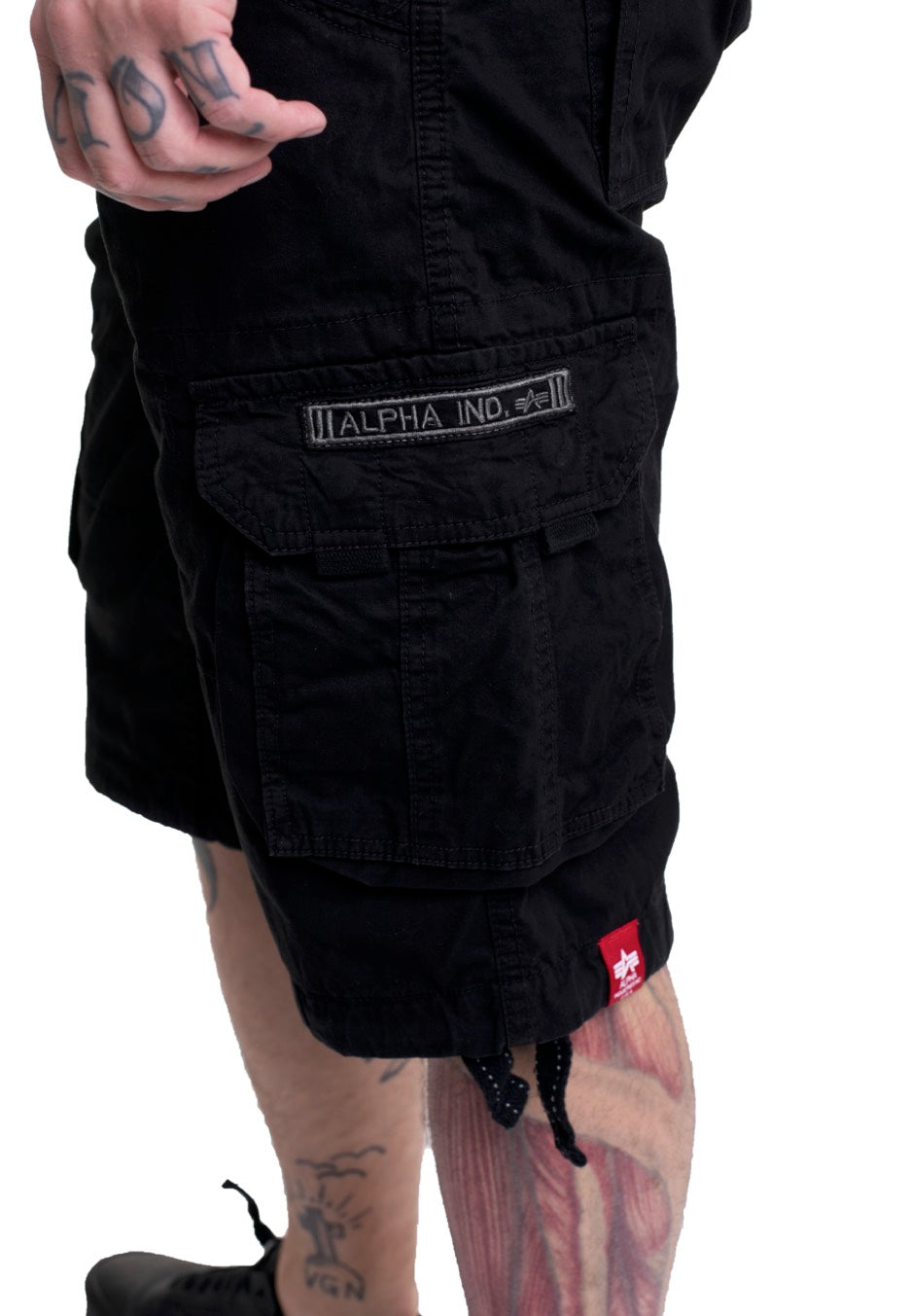 Alpha Industries - Jet Black - Shorts | Men-Image