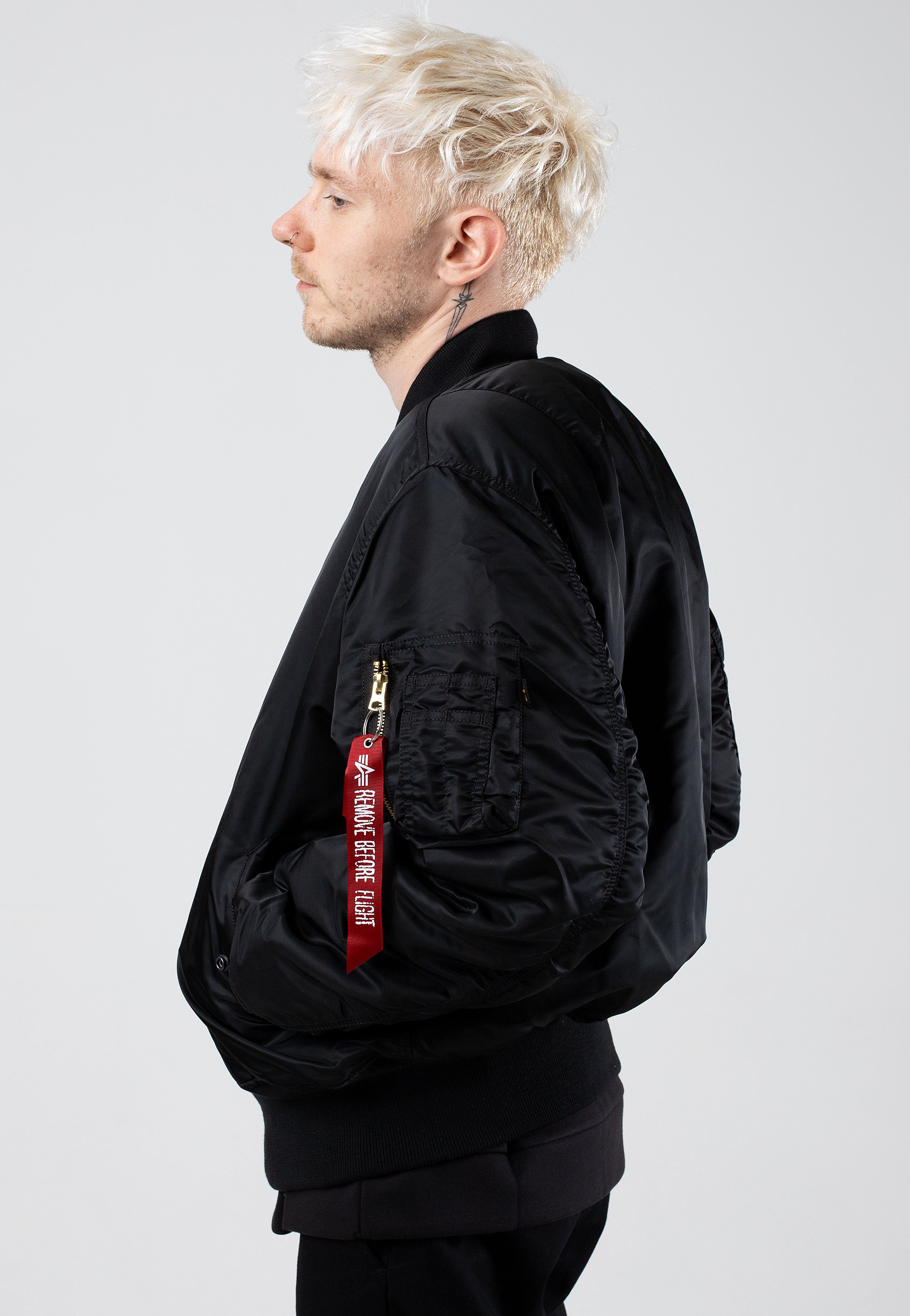 Alpha Industries - MA 1 Black - Jacket | Men-Image