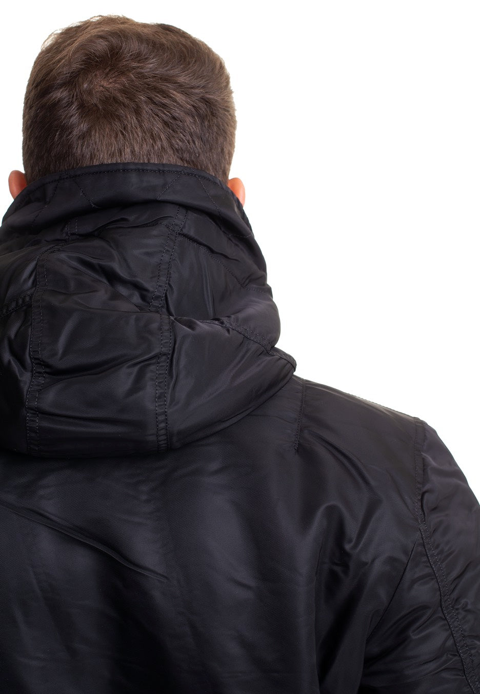 Alpha Industries - MA 1 Hooded Black - Jacket | Men-Image