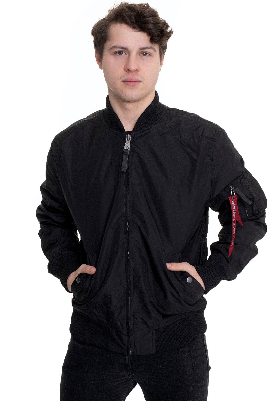 Alpha Industries - MA 1 TT Black - Jacket | Men-Image