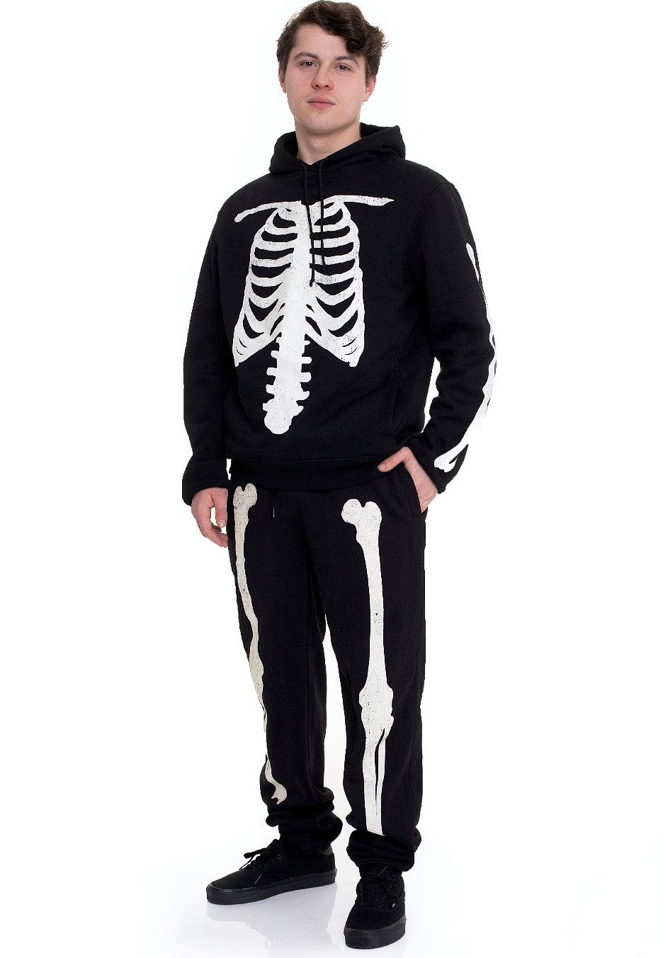 Dark Moon - Skeleton Glow In The Dark - Sweat Pants | Men-Image