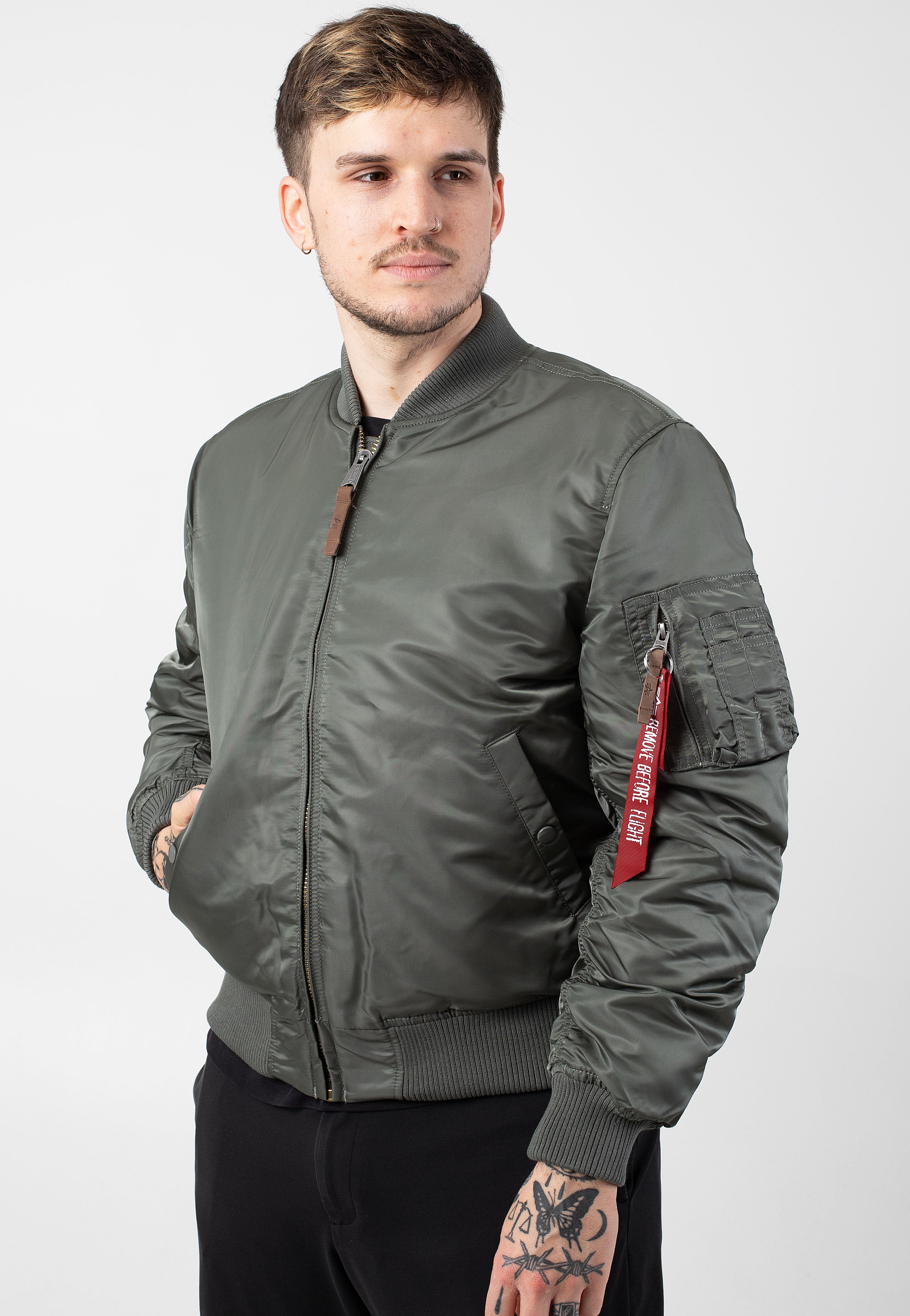 Alpha Industries - MA 1 VF 59 Grey - Jacket | Men-Image