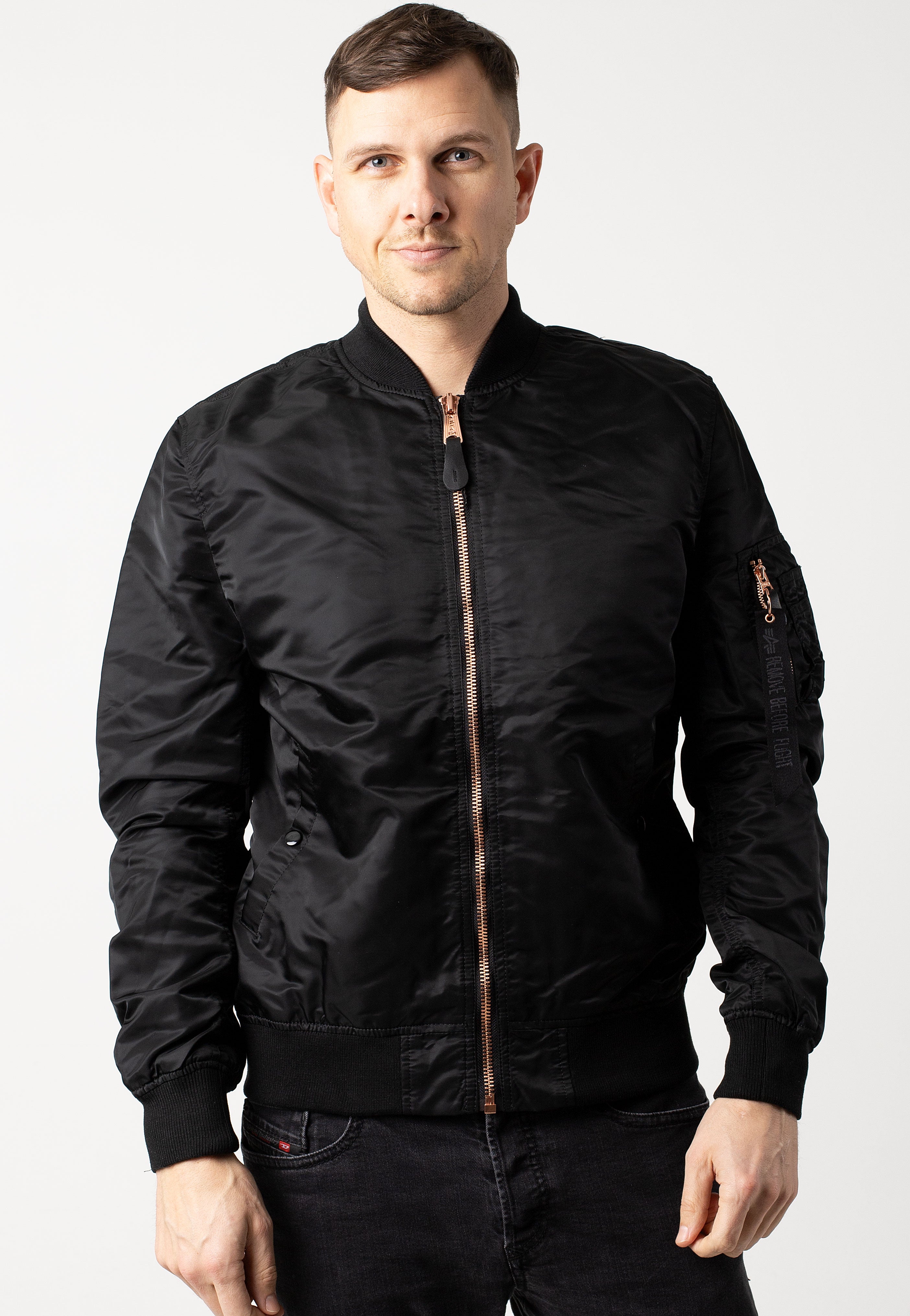 Alpha Industries - Ma 1 Vf Black/Copper - Jacket | Men-Image