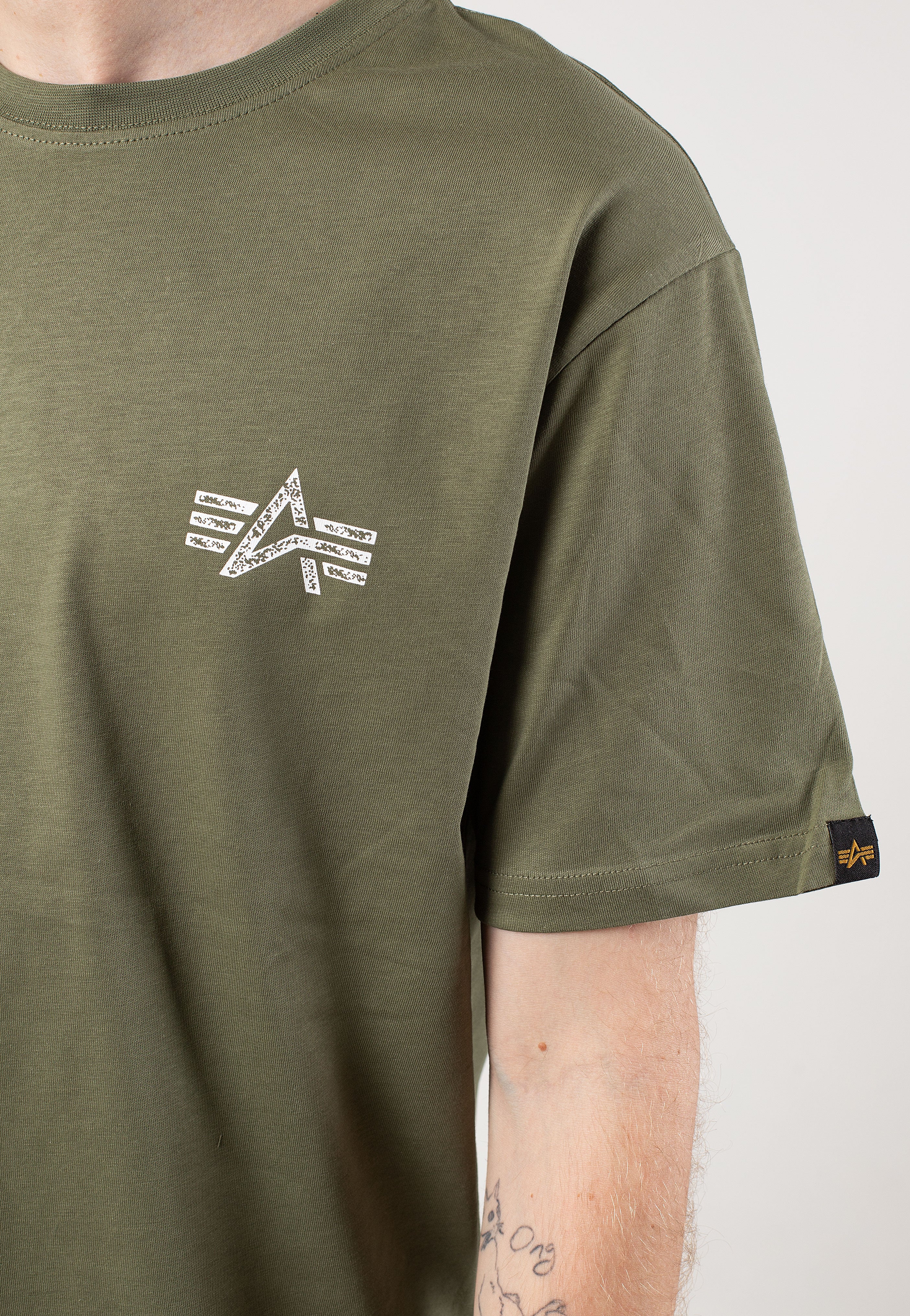 Alpha Industries - Signature BP Kaki - T-Shirt | Men-Image