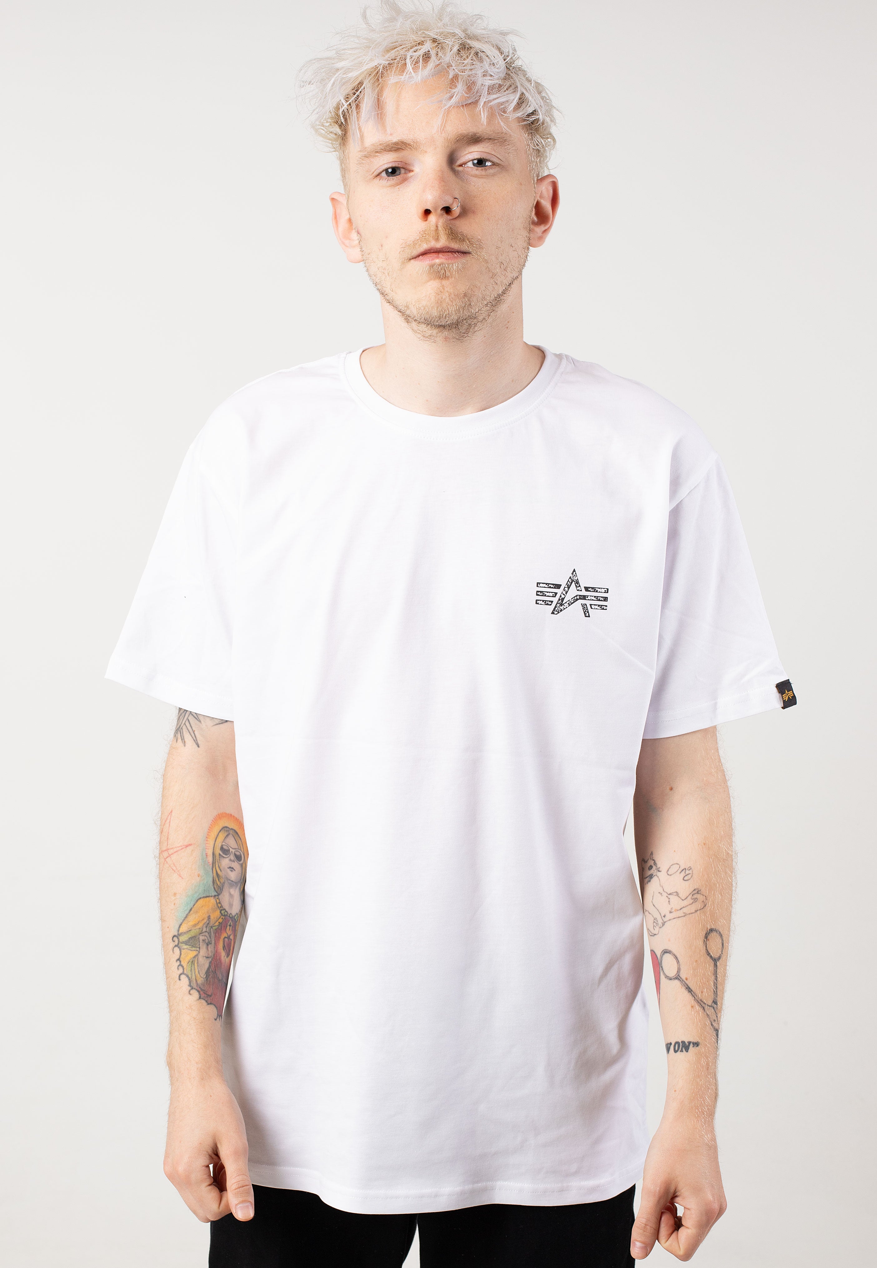 Alpha Industries - Signature BP White - T-Shirt | Men-Image