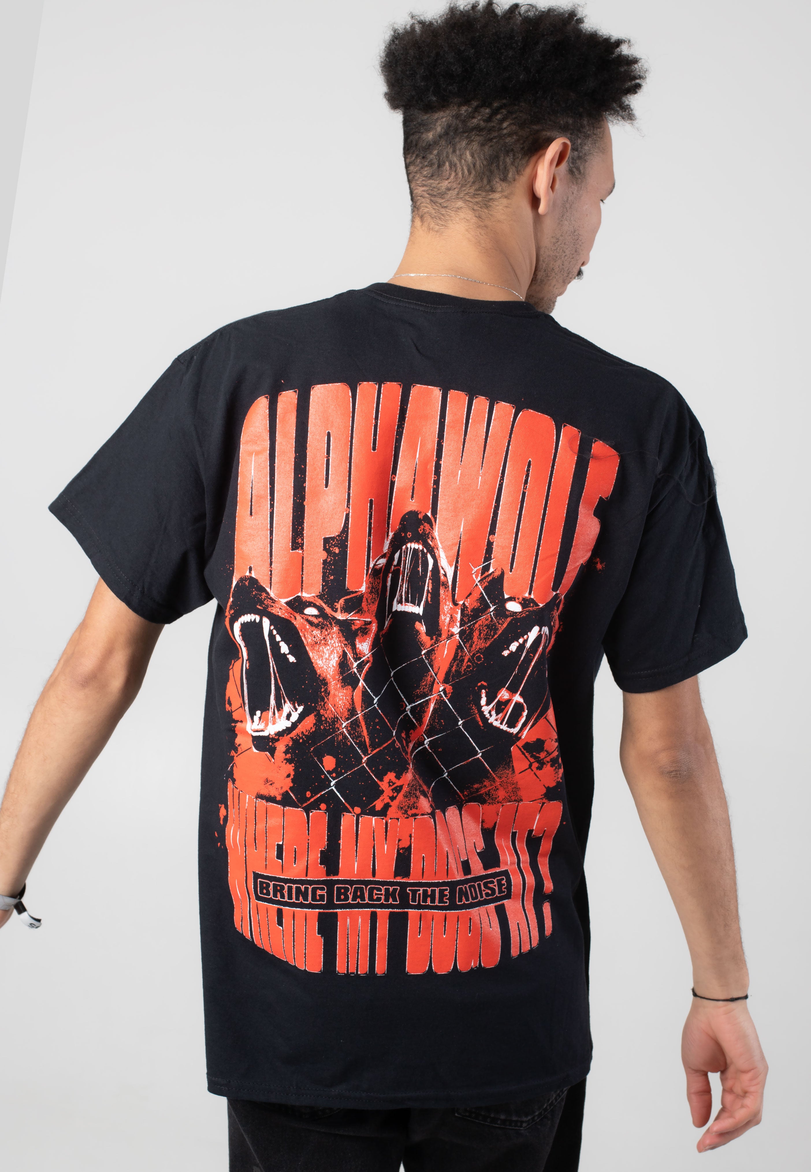 Alpha Wolf - Bring Back The Noise Dogs - T-Shirt | Men-Image