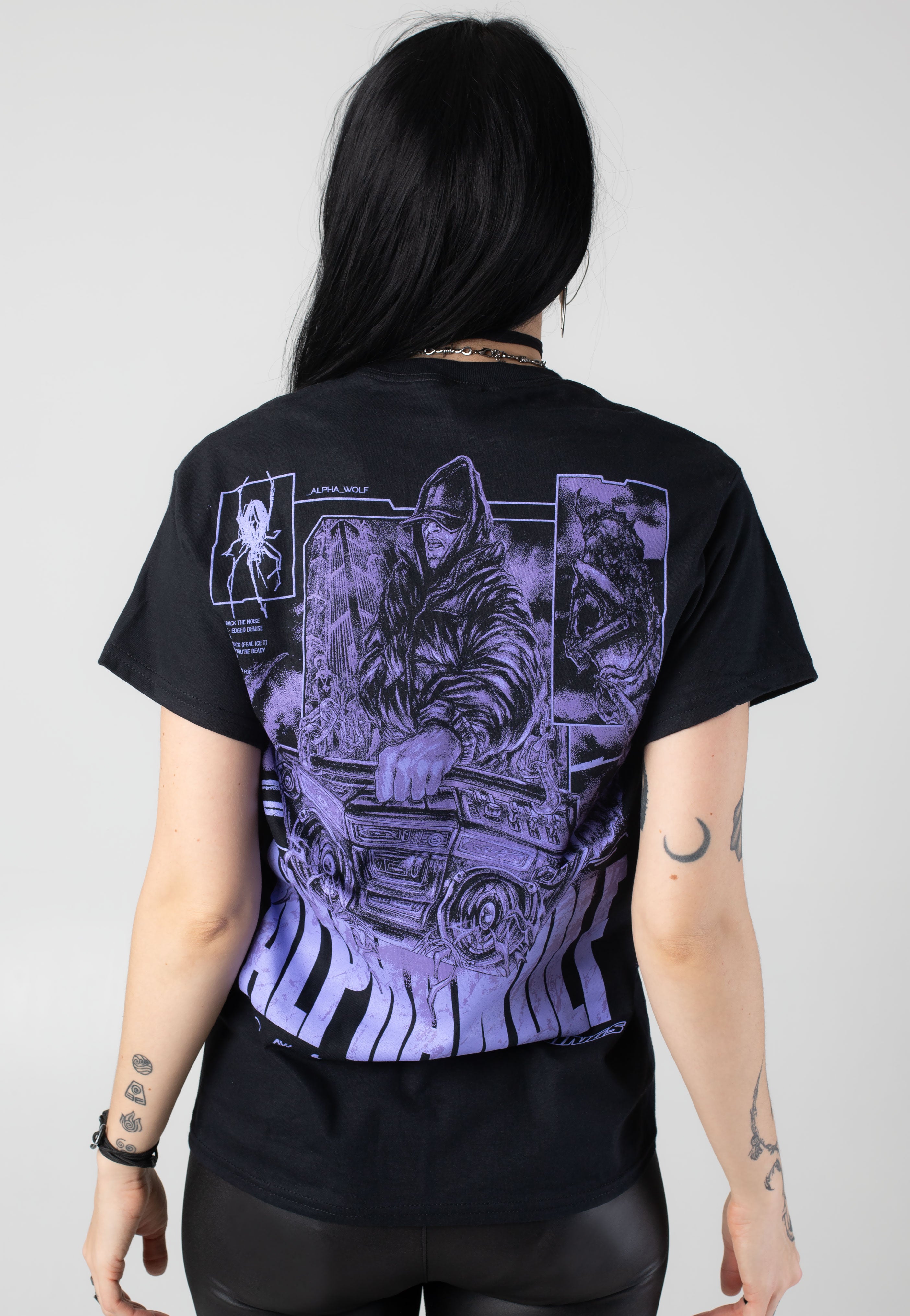 Alpha Wolf - Half Living Things - T-Shirt | Women-Image