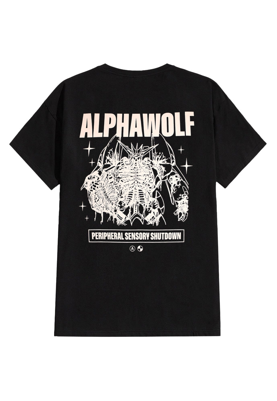 Alpha Wolf - Shutdown - T-Shirt | Neutral-Image