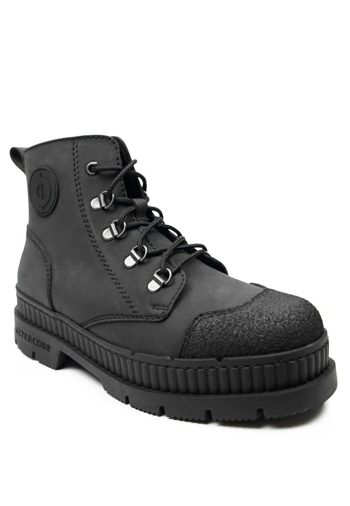 Altercore - Dent Vegan Nubuck Black - Girl Shoes | Women-Image